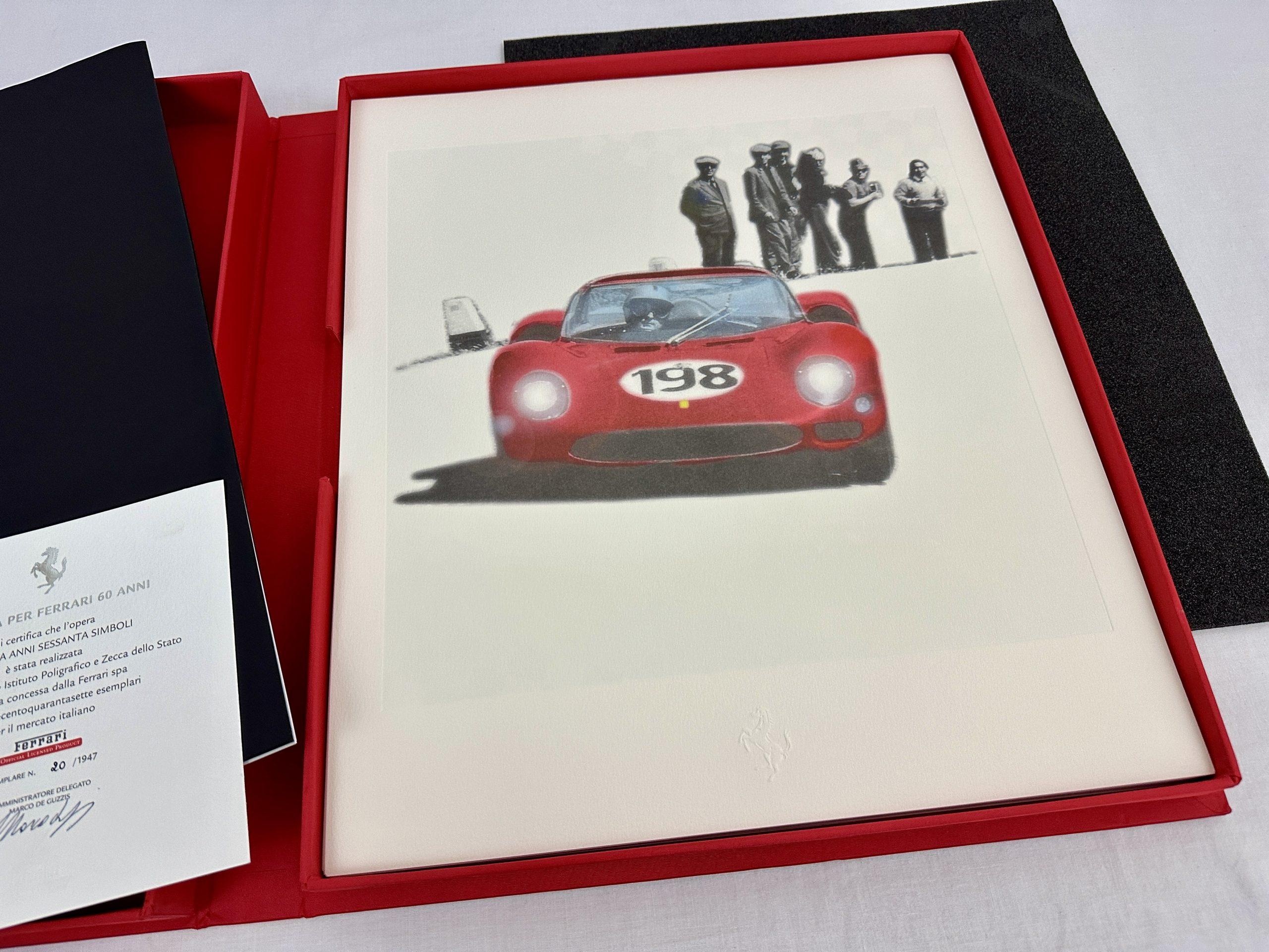 Ferrari Sessanta Anni Sessanta Simboli – 60 Years 60 Symbols – Editalia Showcase – Litografie - Lithographs