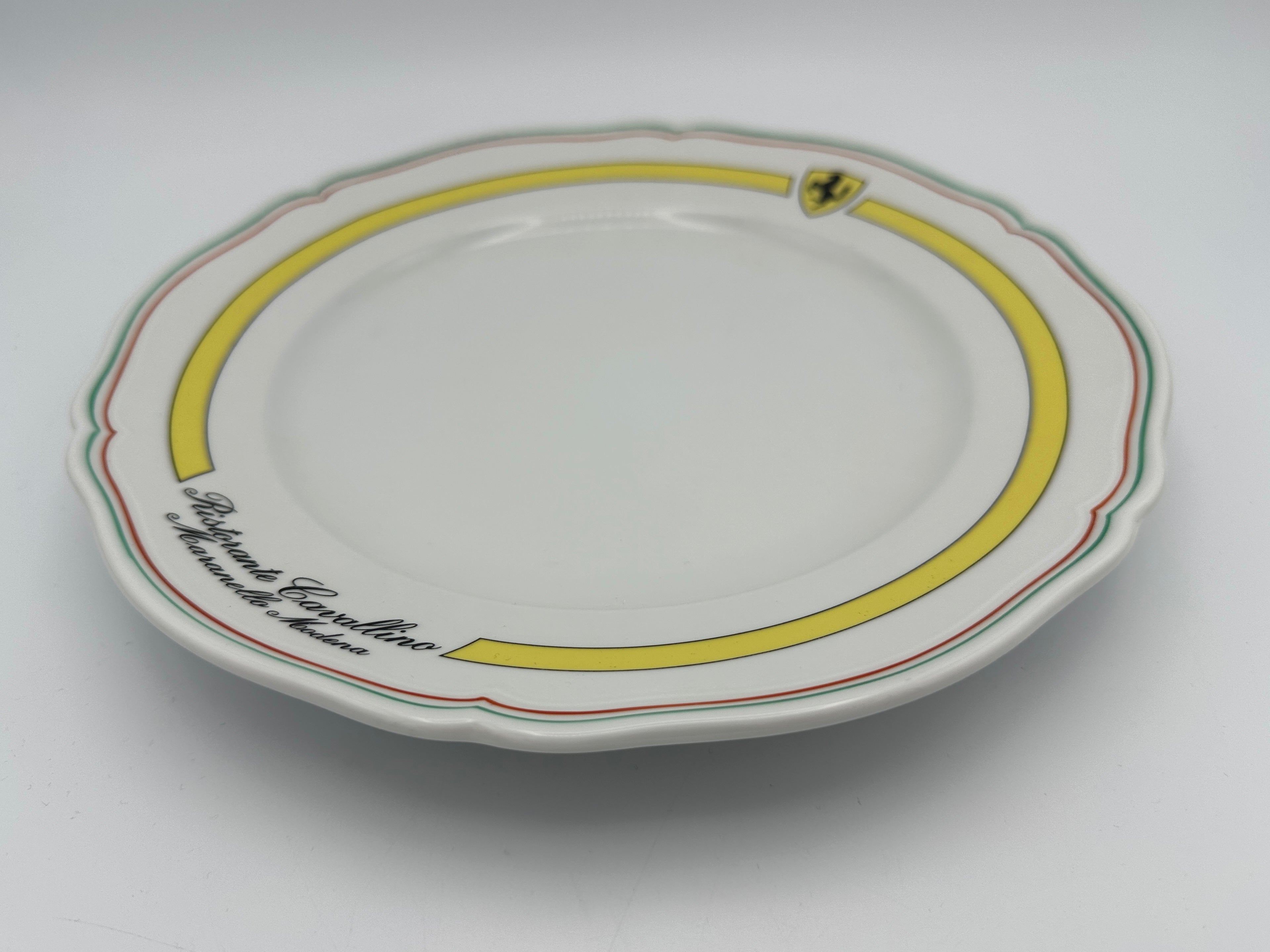 Ferrari Cavallino Restaurant Ceramic Dinner Plate - Richard Ginori Ita