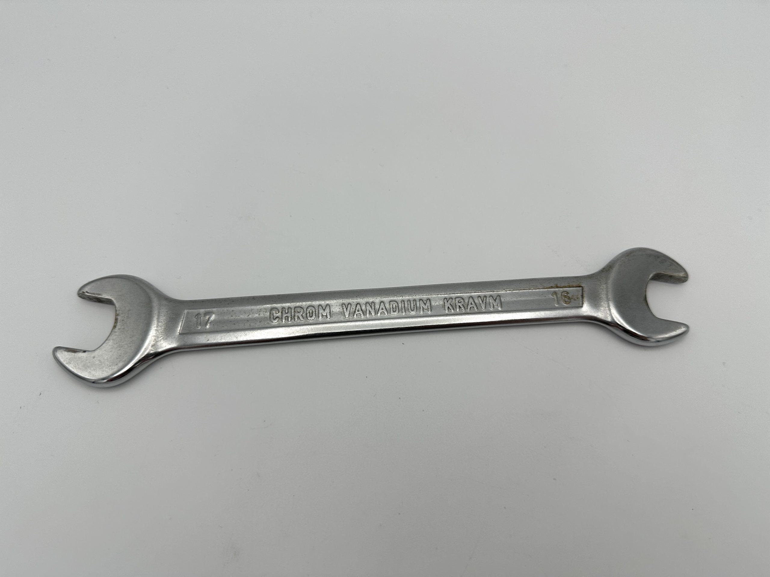 Ferrari Chrom Vanadium Kravm 16-17 Wrench, Wrench Set, Toolkit Piece, Tool