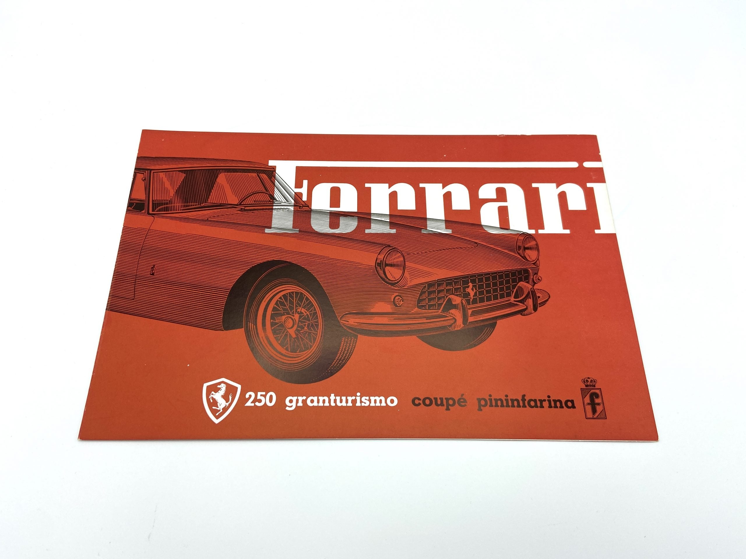 Ferrari 250 Granturismo Coupe Pininfarina Sales Brochure – Italian