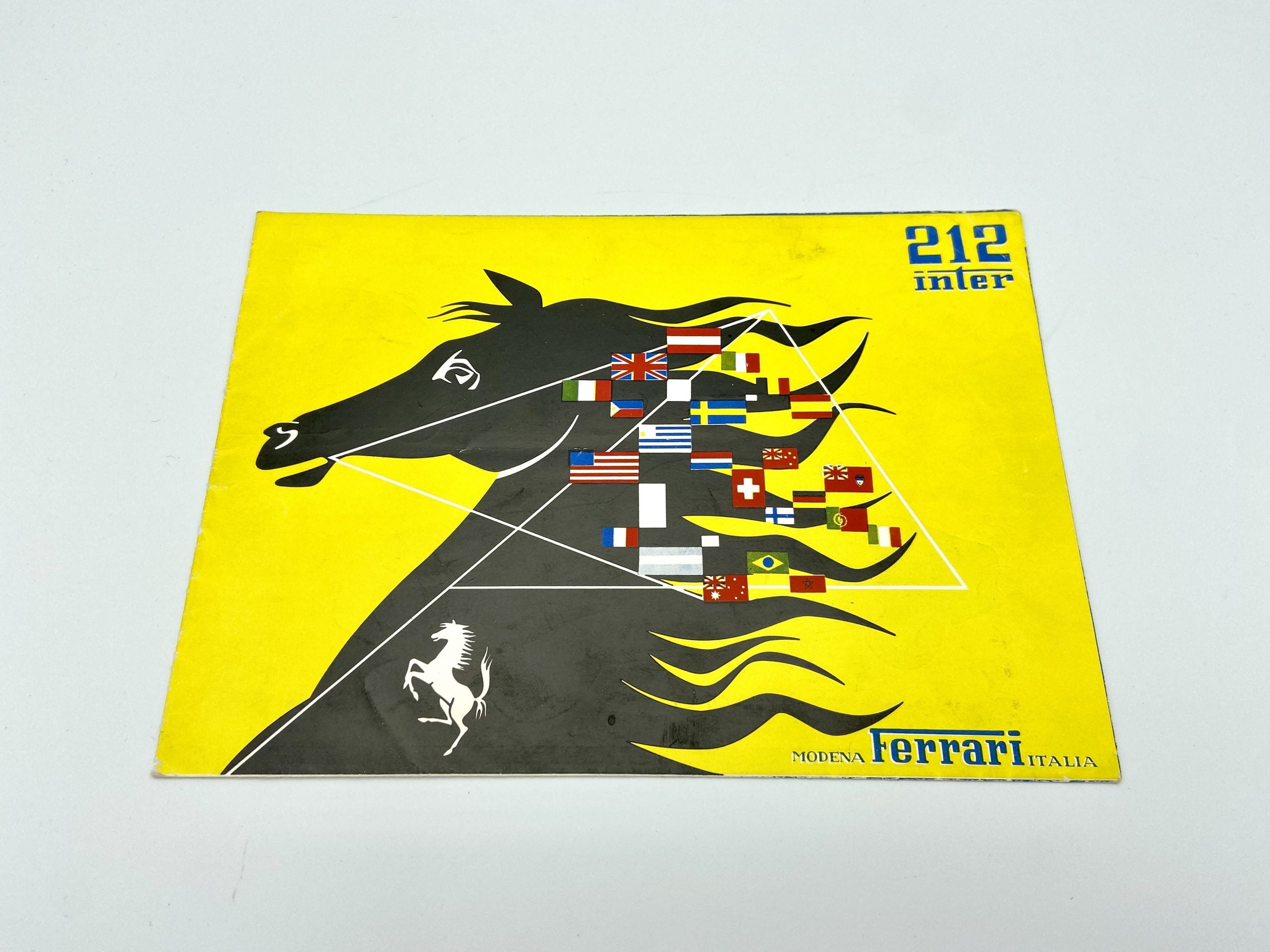 Ferrari 212 Inter Sales Brochure – English