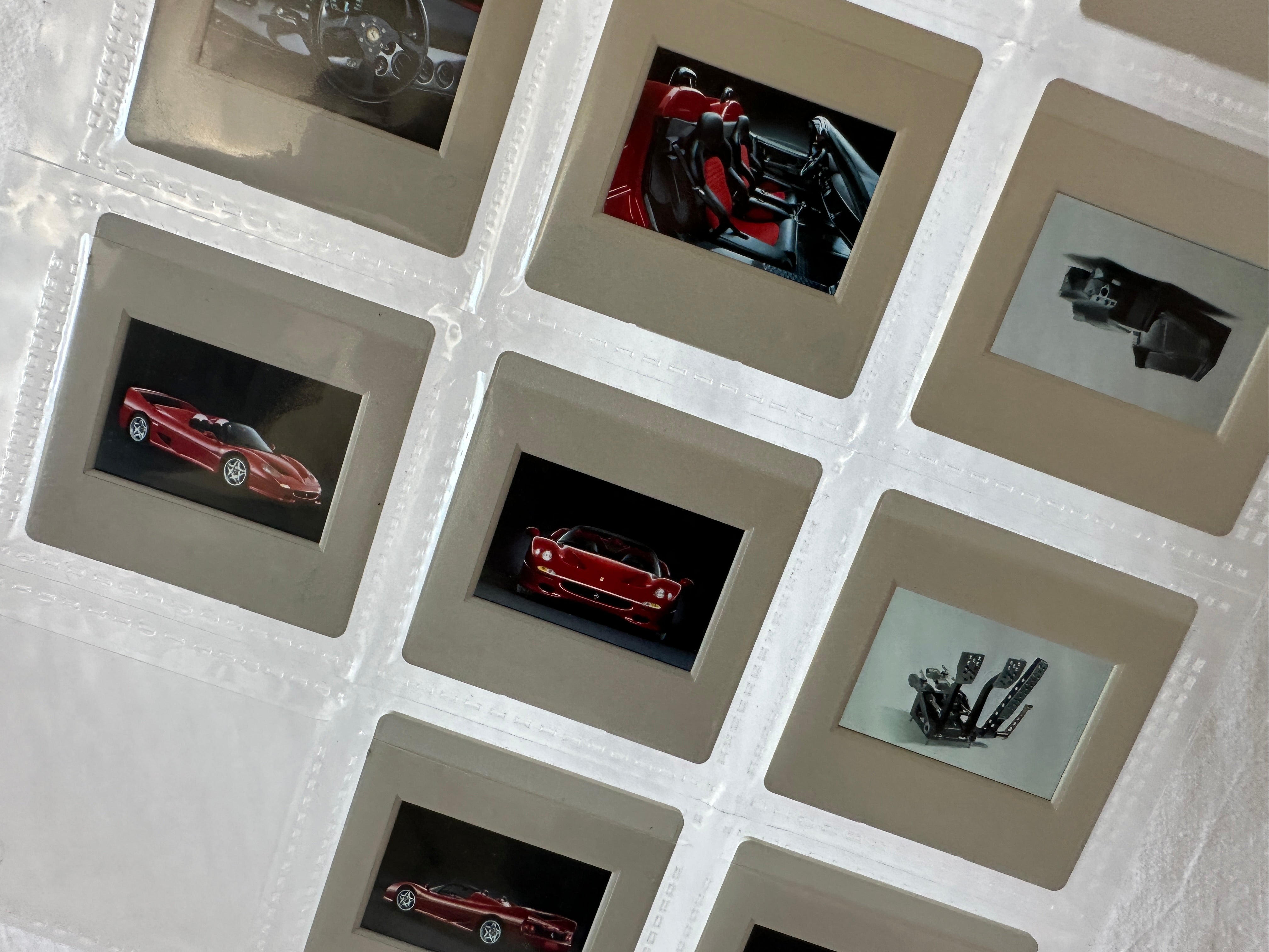 Ferrari F50 Introduction Press Brochure Including Dia Slides #954/95 - 1995