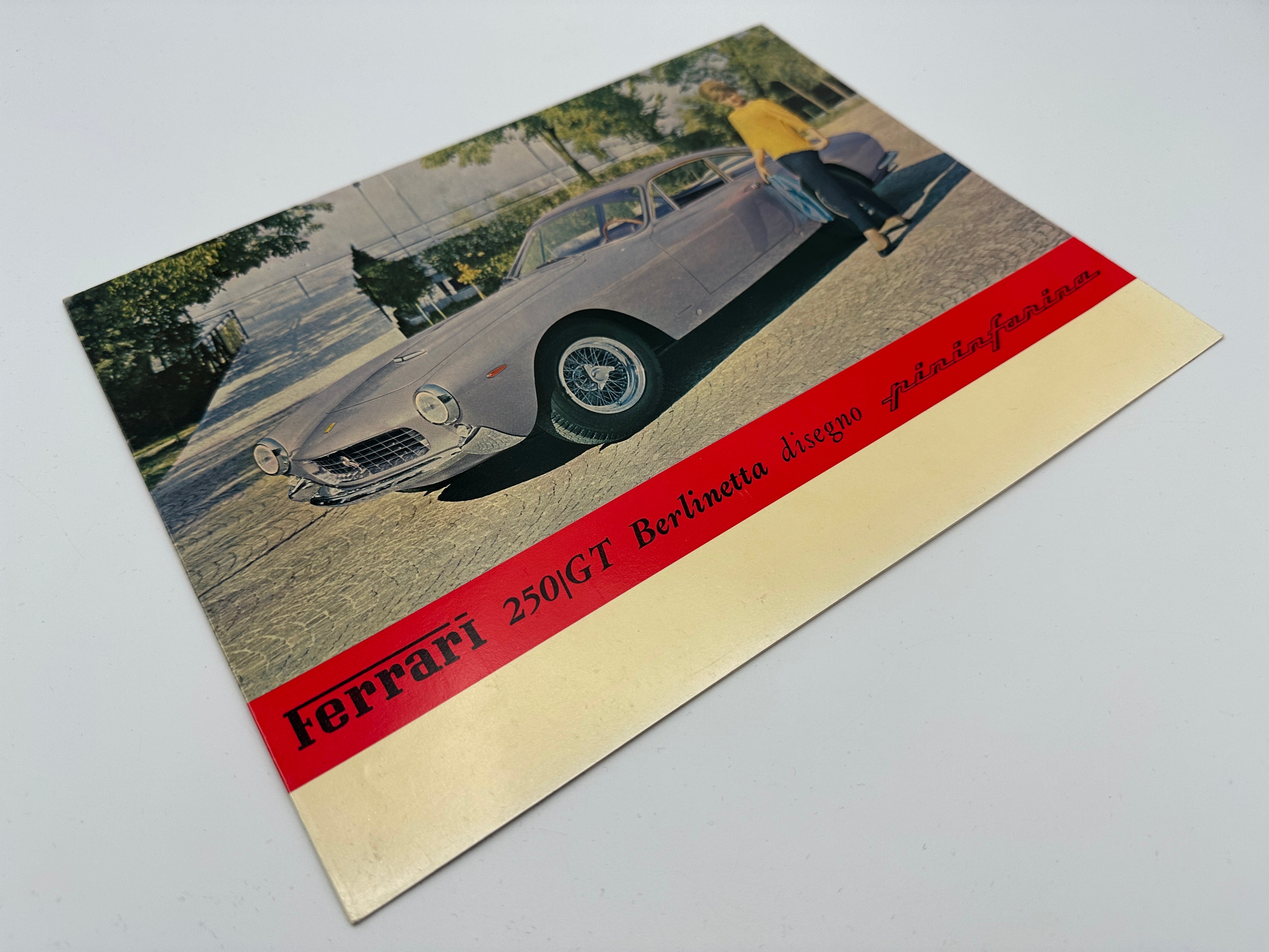 Ferrari 250 GT Berlinetta Lusso Sales Brochure 1963 - French Language Version