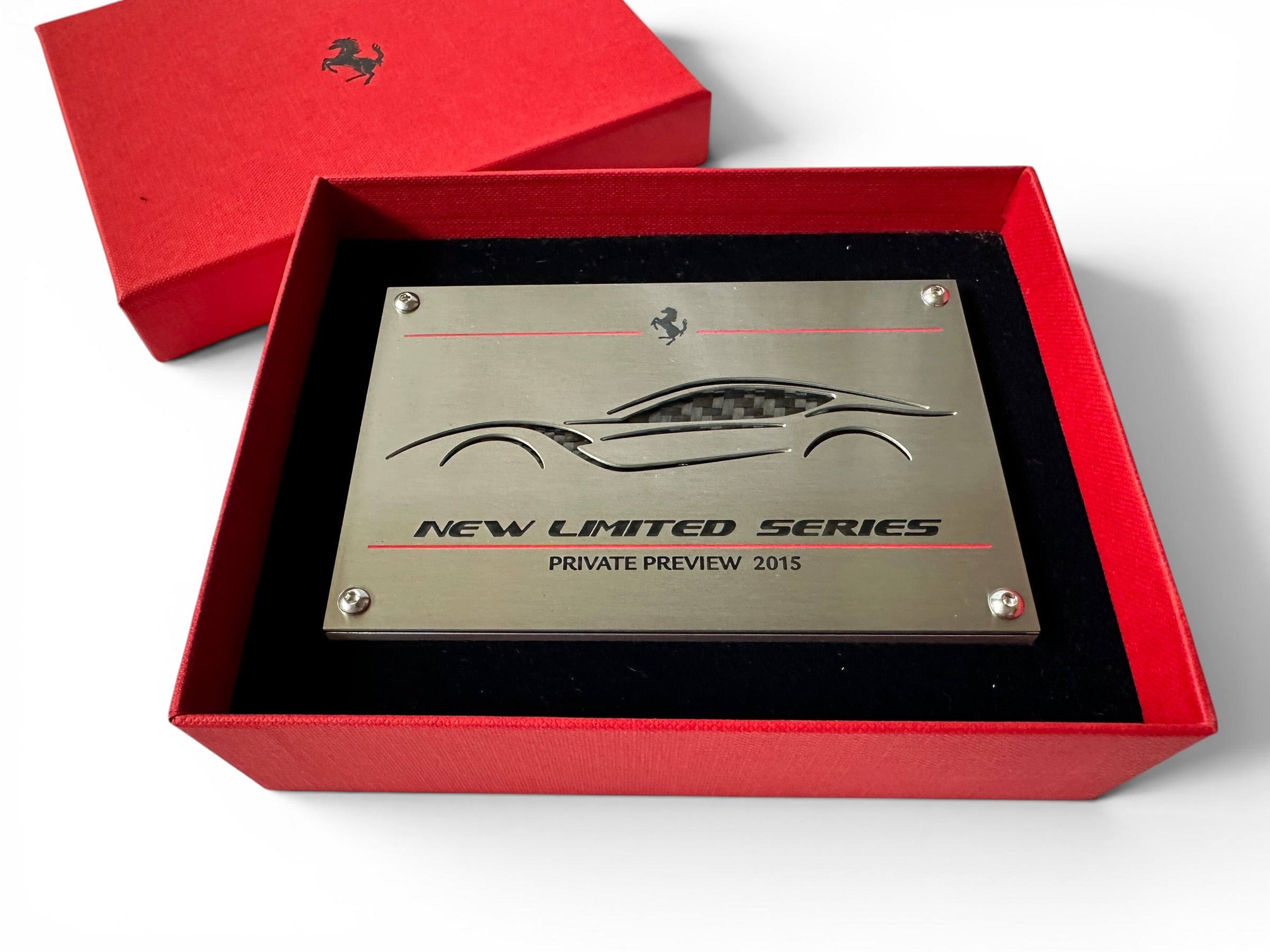 Ferrari F12tdf Private Preview 2015 Presse Papier, Paperweight, Plaque - Exclusive Accessory