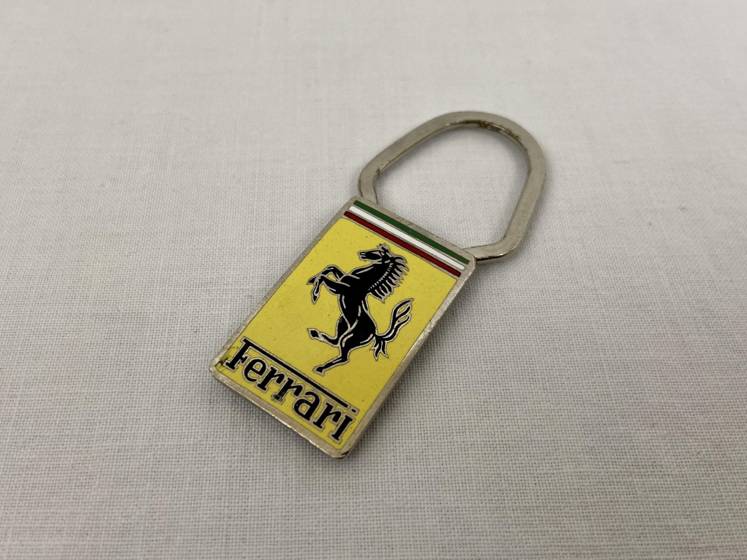 Ferrari A.E.Lorioli Keychain, Keyfob, 1st Edition 1970’s