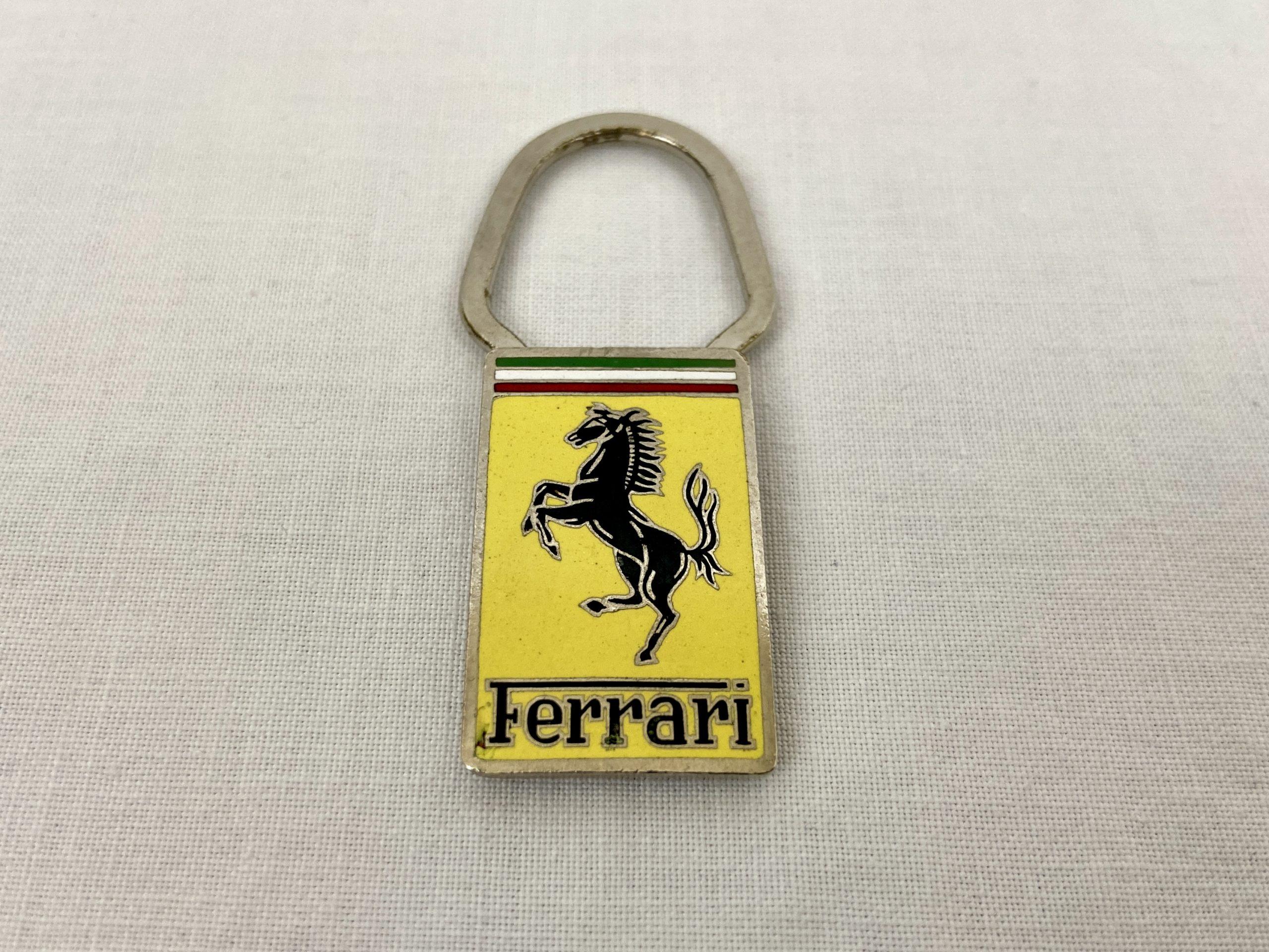 Ferrari A.E.Lorioli Keychain, Keyfob, 1st Edition 1970’s