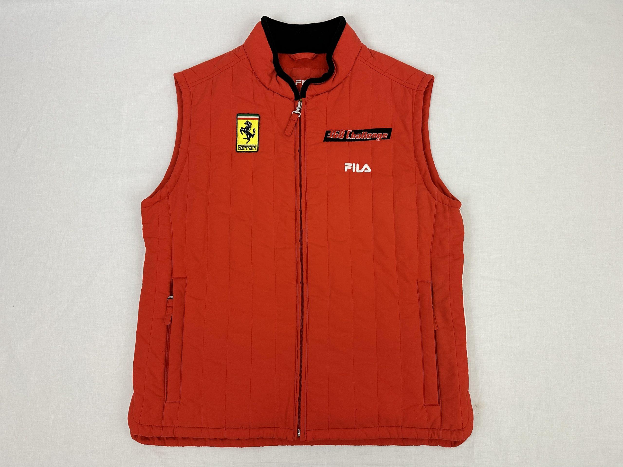 Ferrari 360 Challenge Bodywarmer - Fila - Racing Team Accessory - Size S