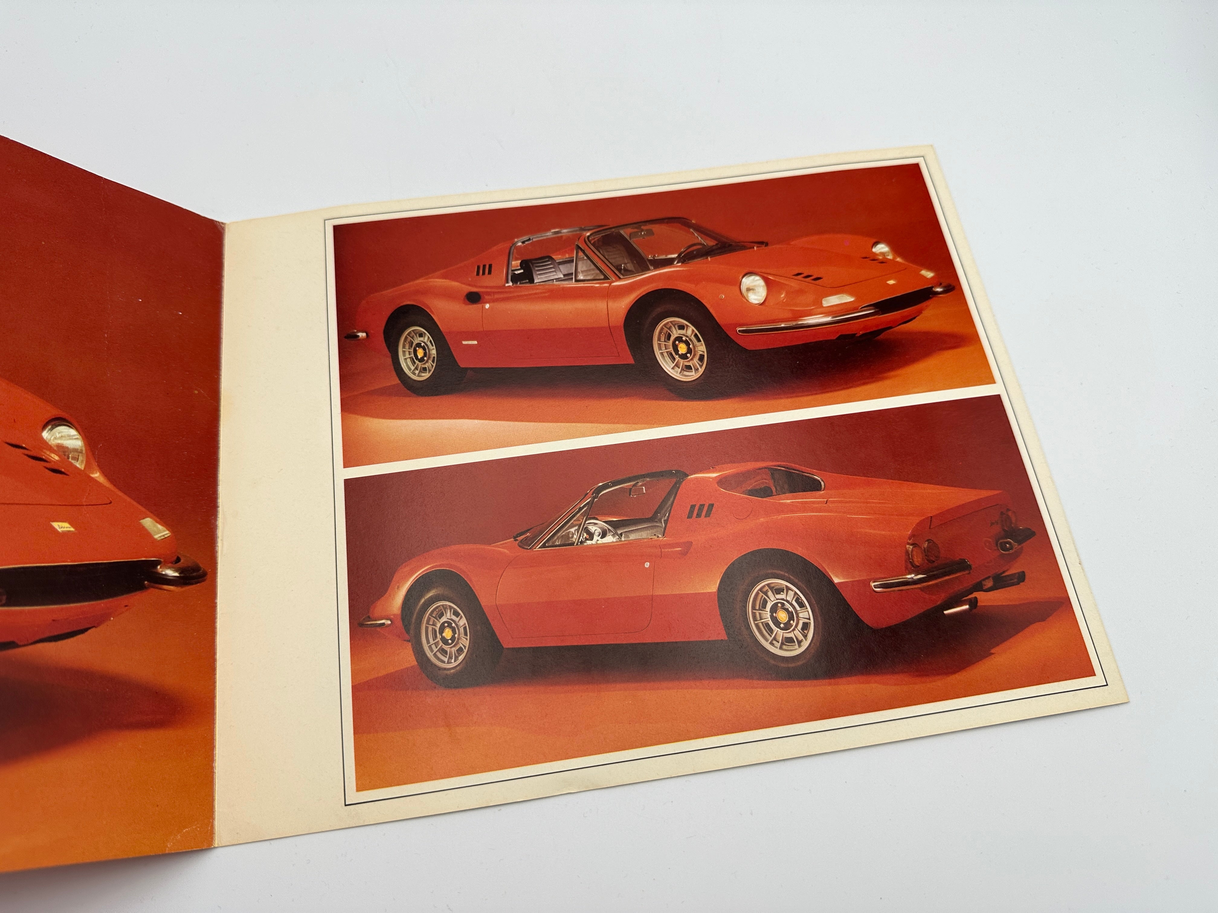 Ferrari Dino 246 GTS Sales Brochure #65/72 - 1972