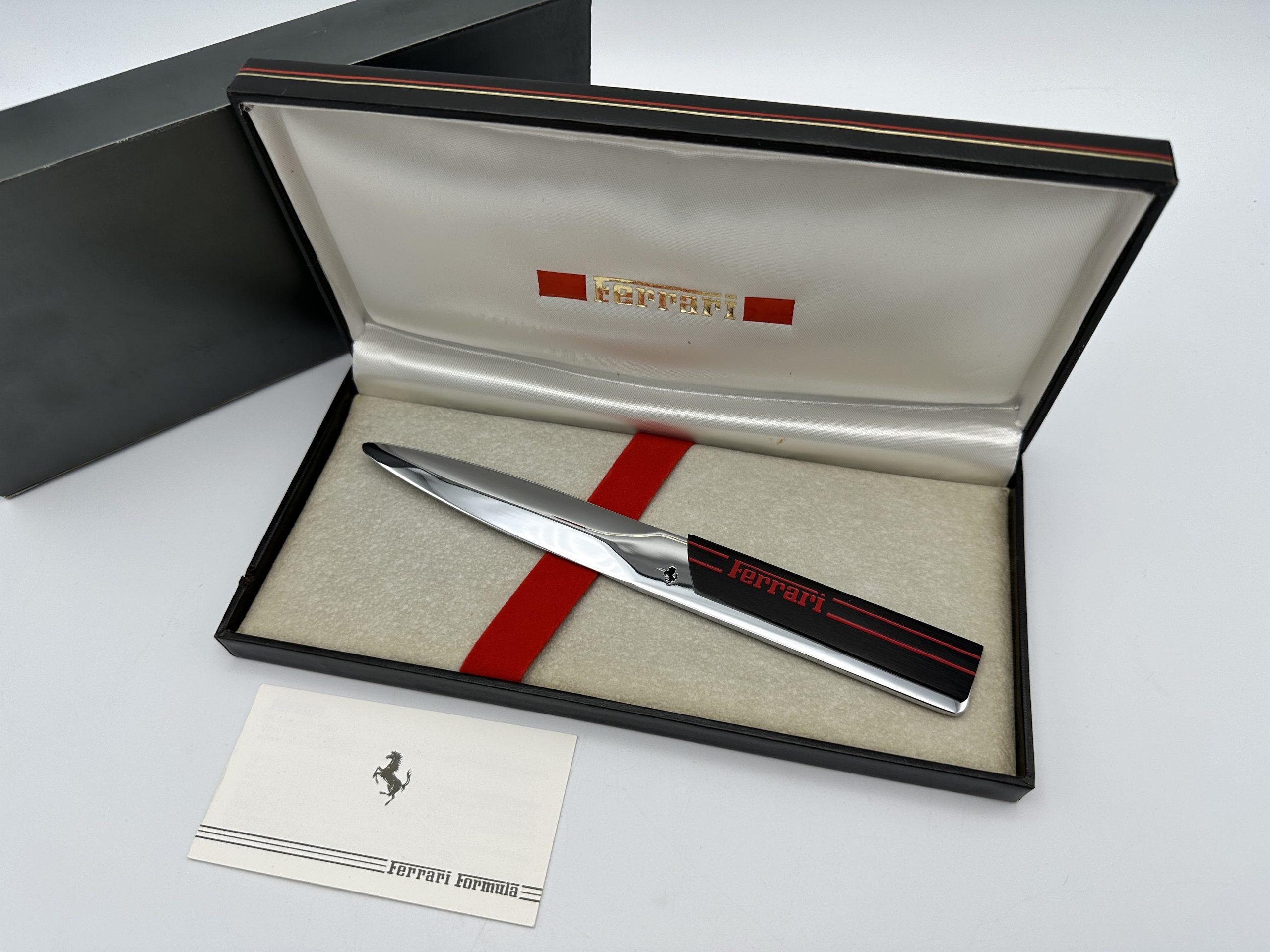 Ferrari Formula Letter Opener in Box – Cartier Series