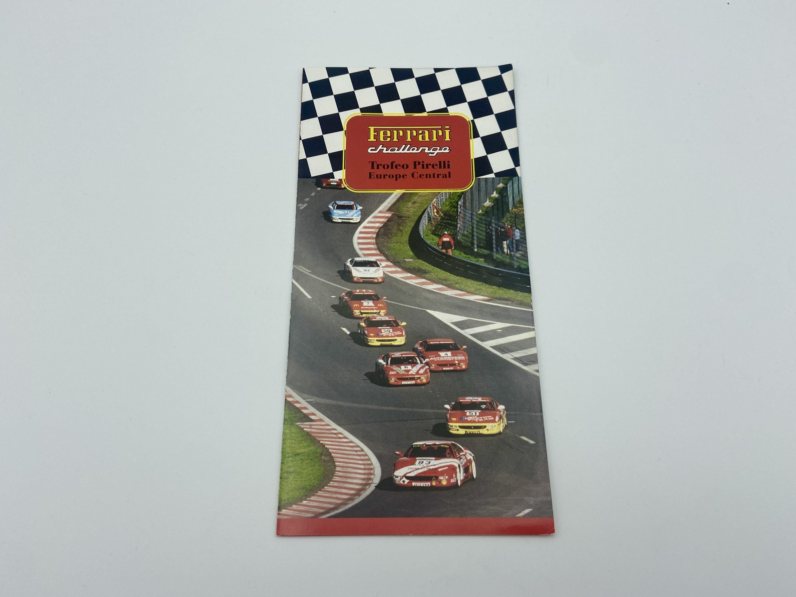 Ferrari F355 Challenge Trofeo Pirelli Racing Program Brochure – Europe Central - 1997