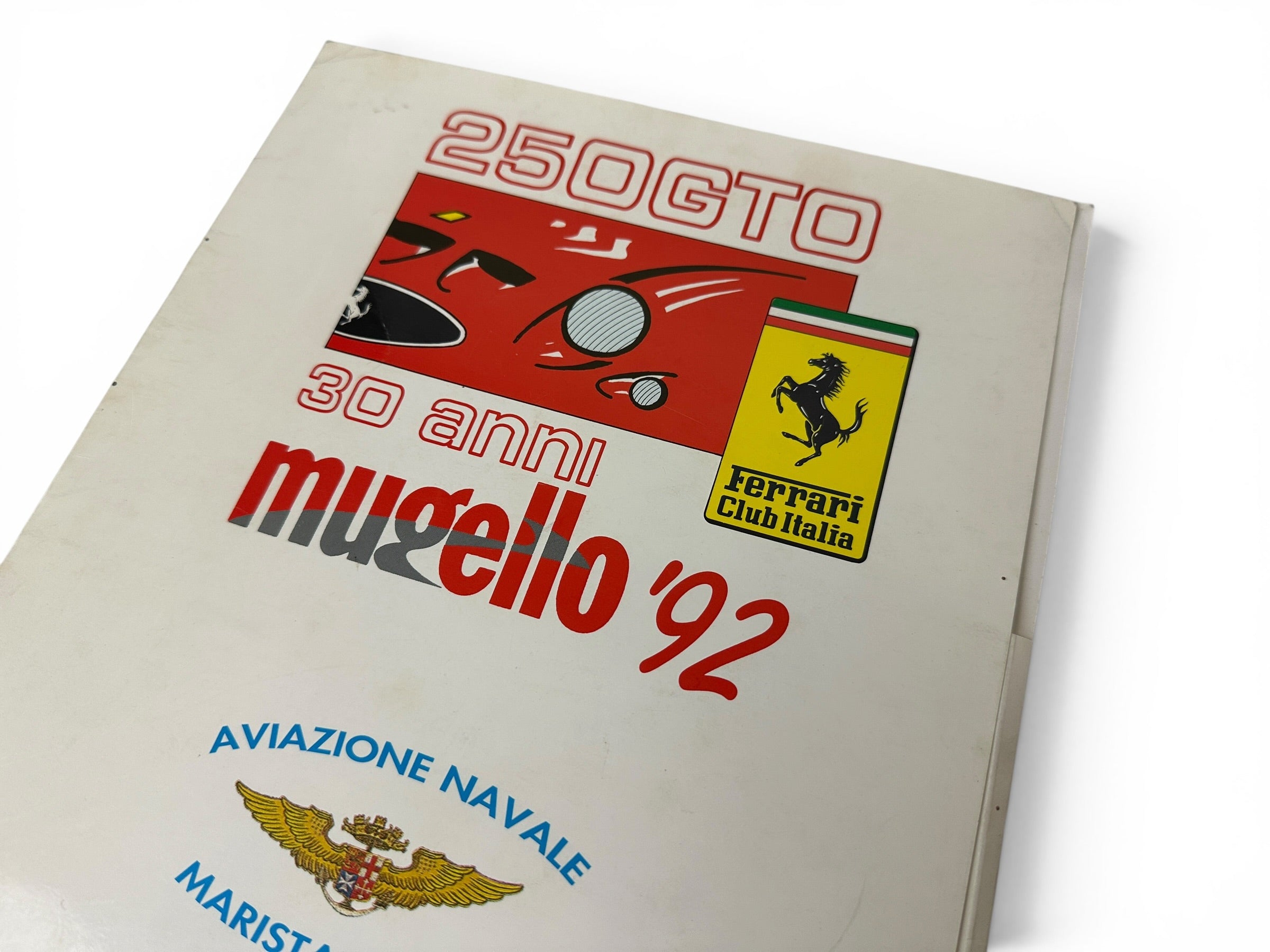 Ferrari 250 GTO 30th Anniversary Event Program Brochure Mugello 1992 - 19-20 Septemer 1992