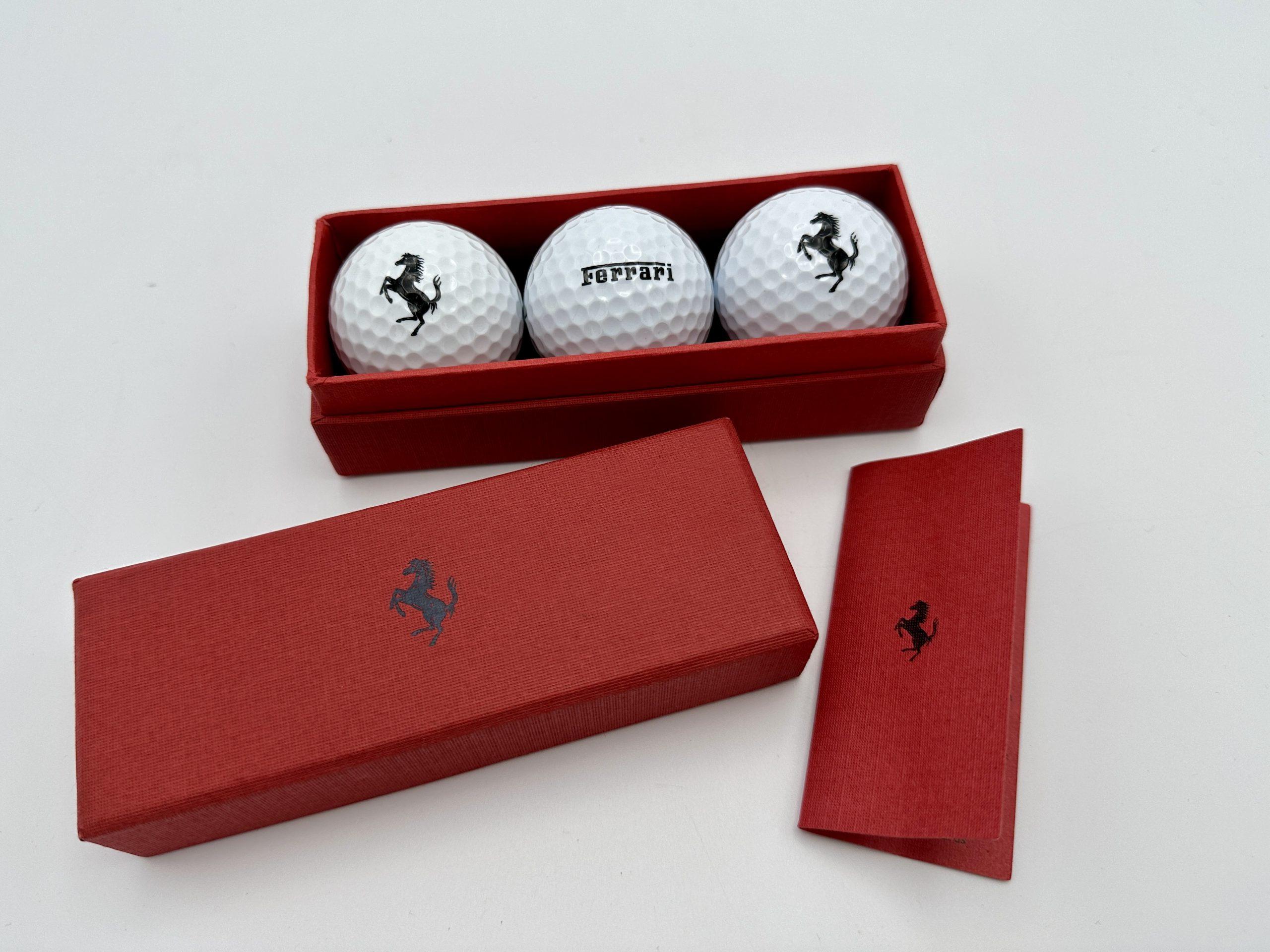 Ferrari Set of Golf balls - Official Accessory - In Box