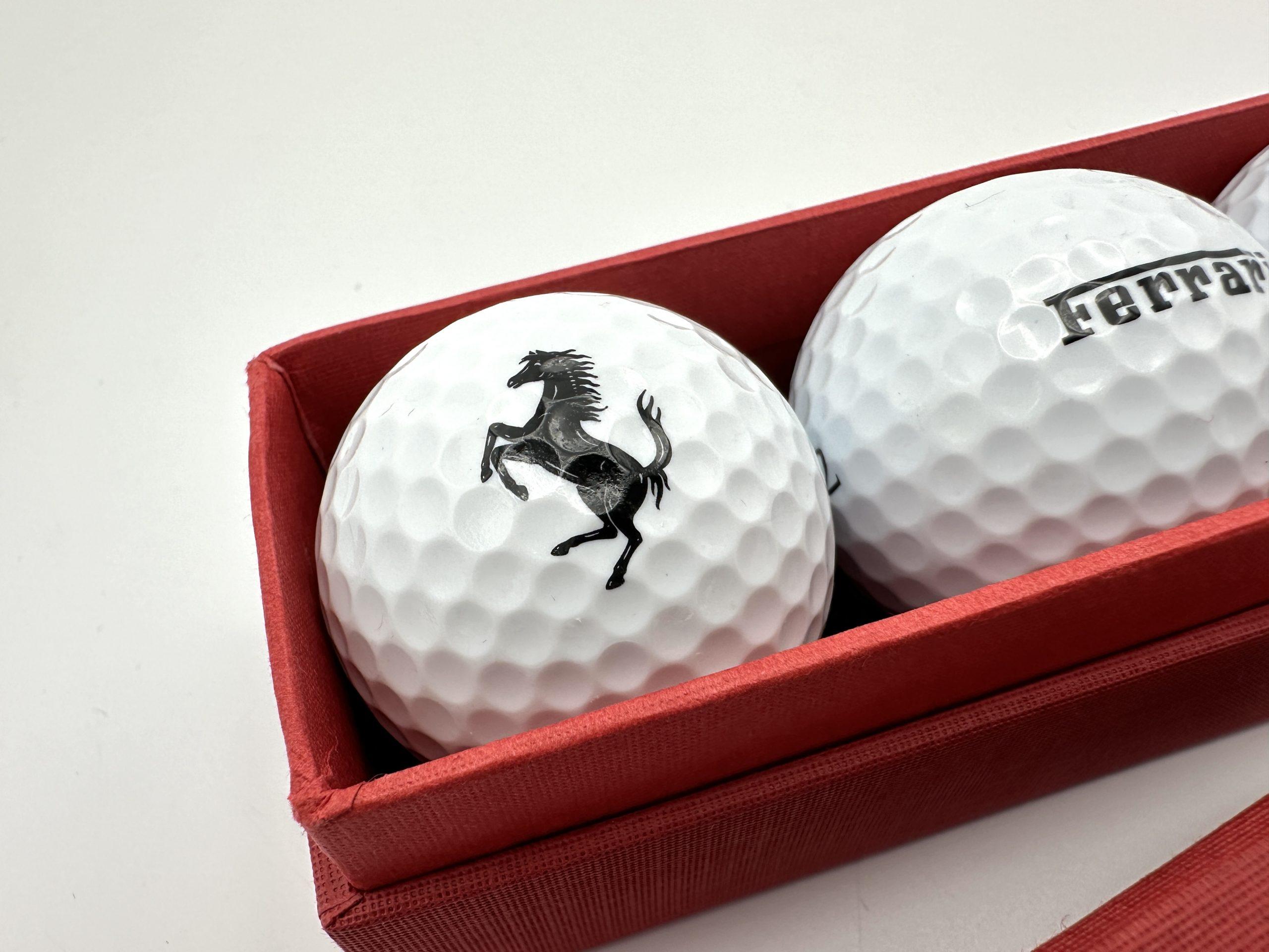 Ferrari Set of Golf balls - Official Accessory - In Box