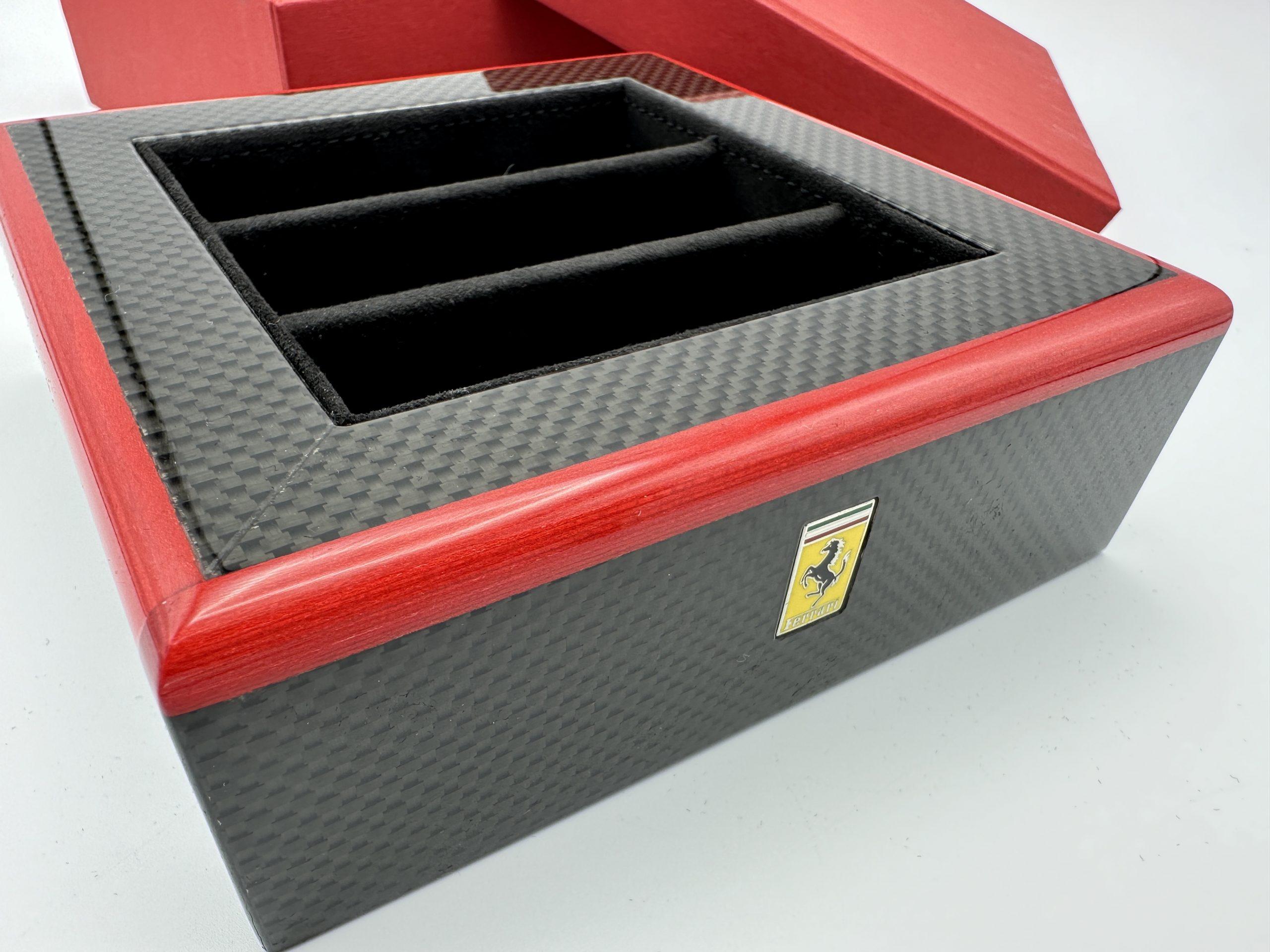 Ferrari Carbon Fiber Business Card Tray - Official Accessory