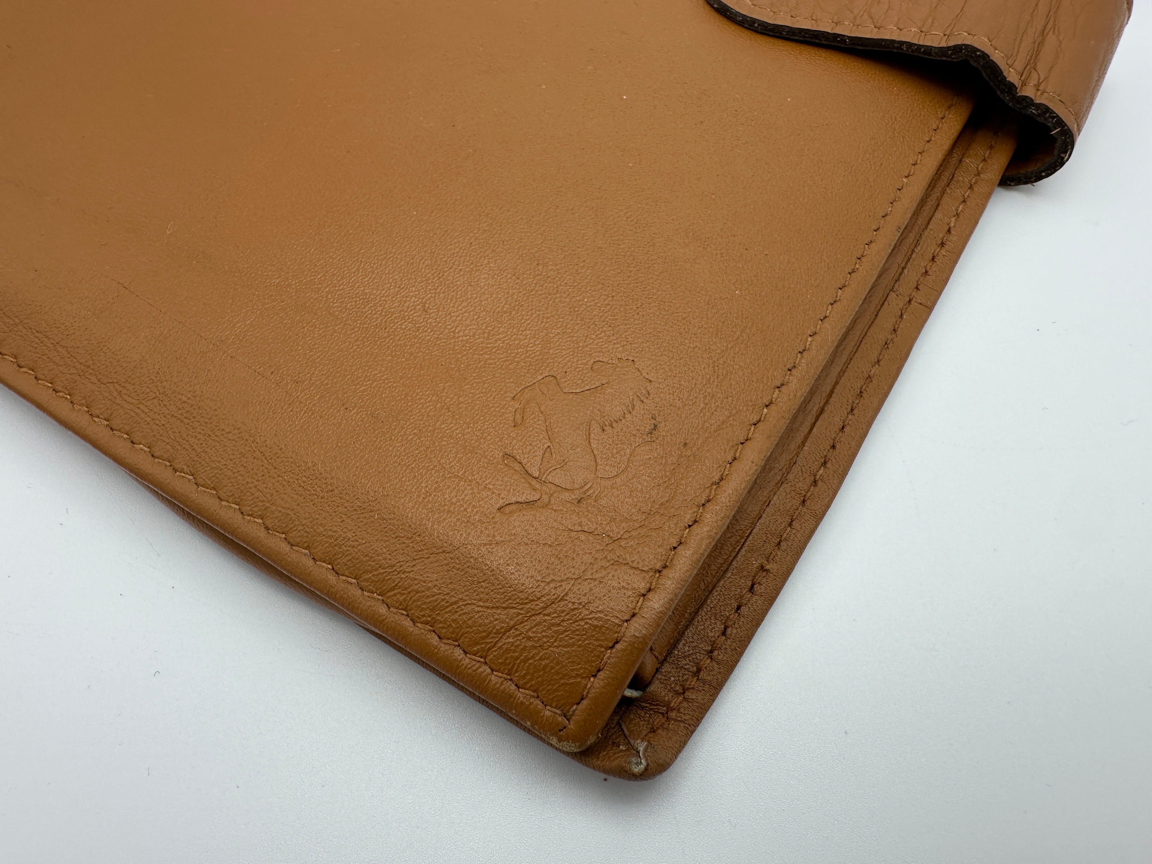 Ferrari Leather Document Pouch, Wallet – Testarossa, 328 – 1980’s