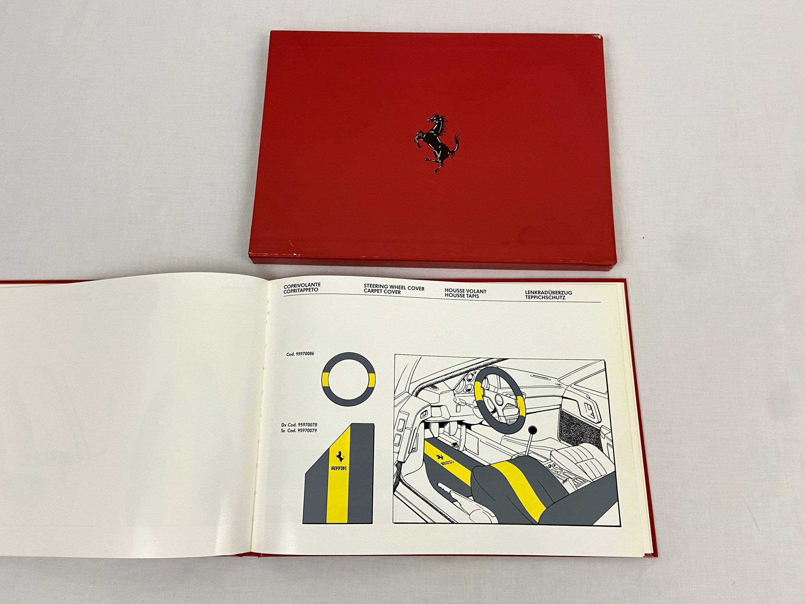 Ferrari Importer/Dealership Corporate Identity Manual, Service Centers Identification Handbook #549/89