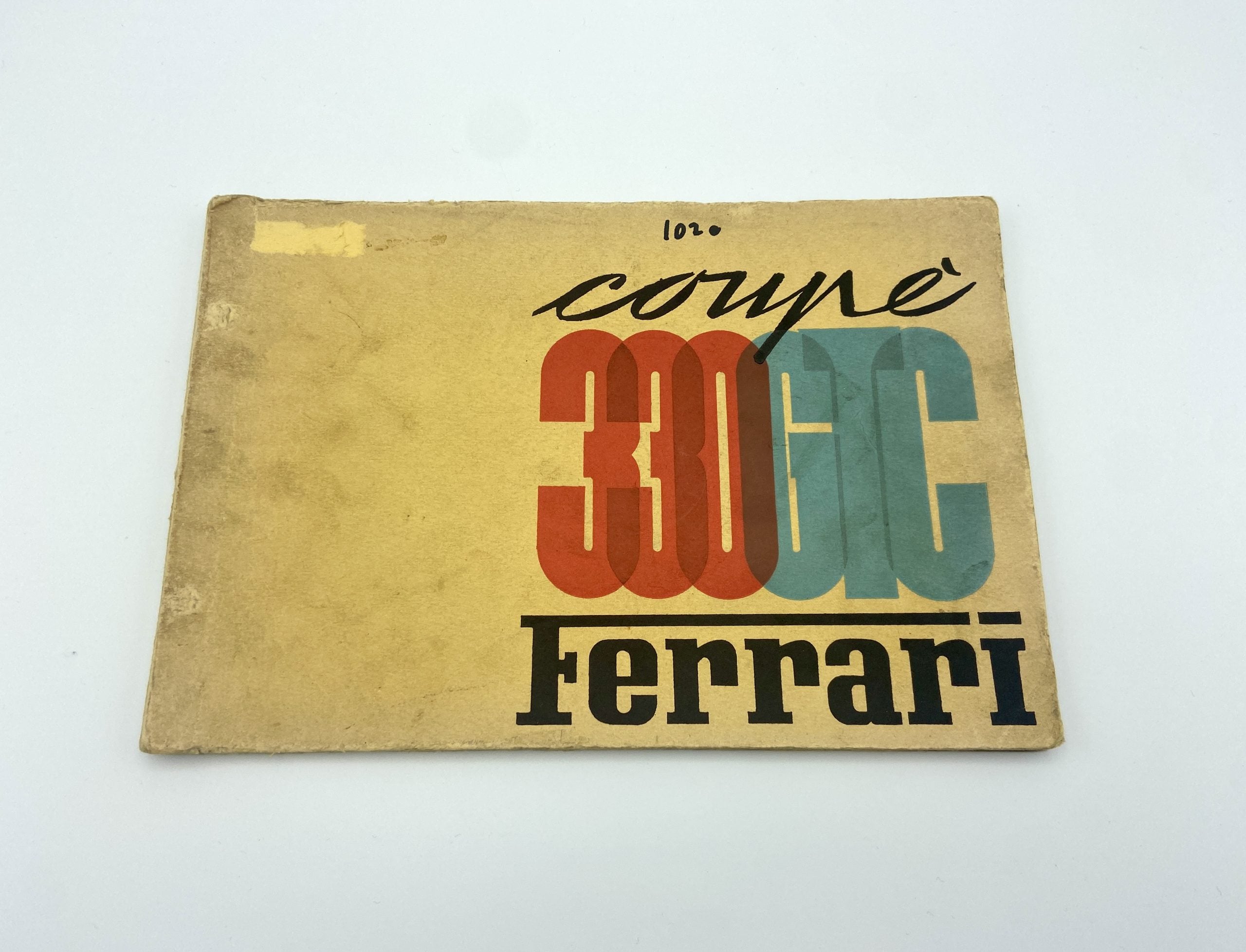 Ferrari 330 GTC Coupe Spare Parts Catalogue #16/67 - 1967