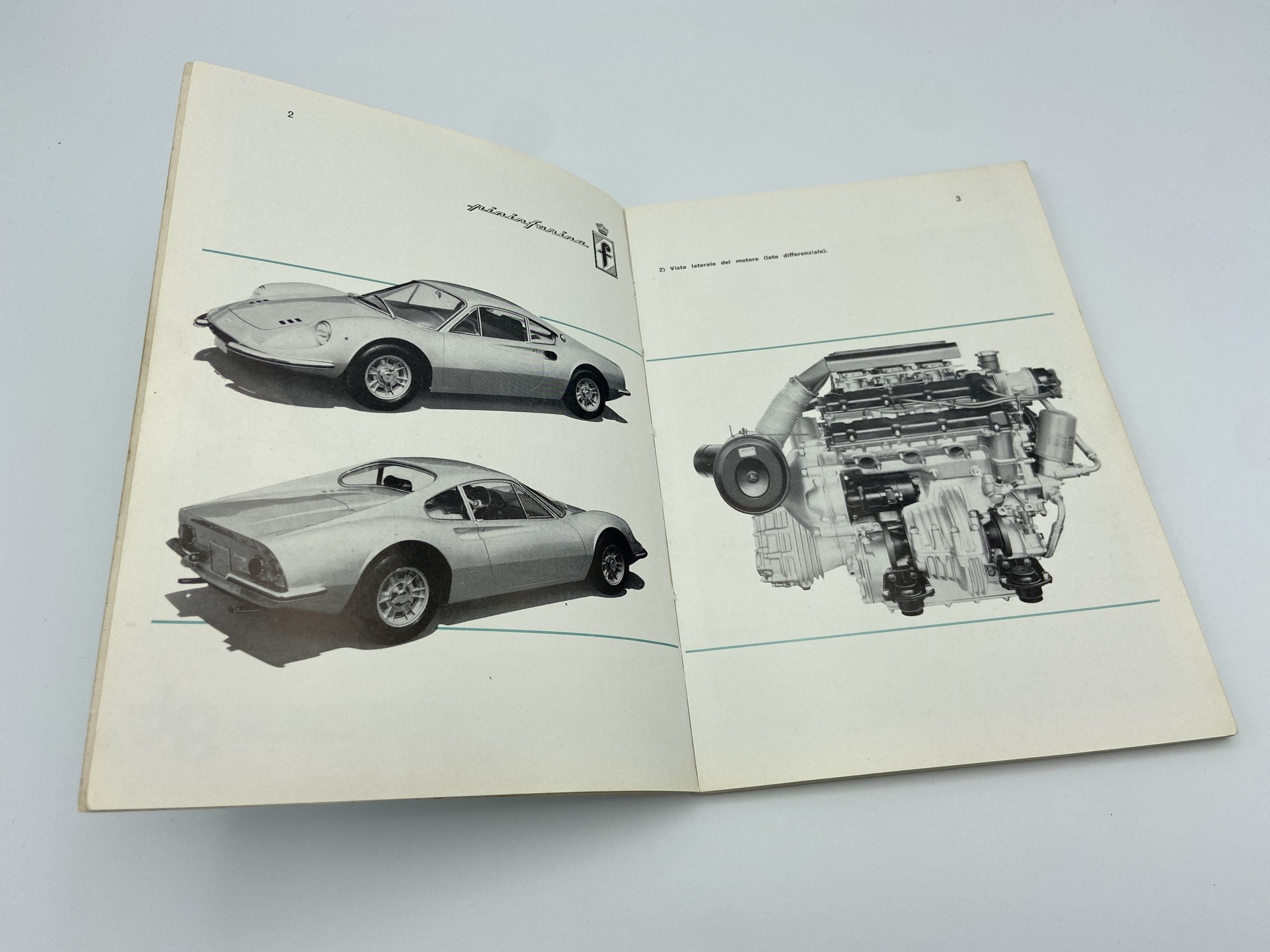 Ferrari Dino 206 GT Owner’s Manual #26/68 – 1968