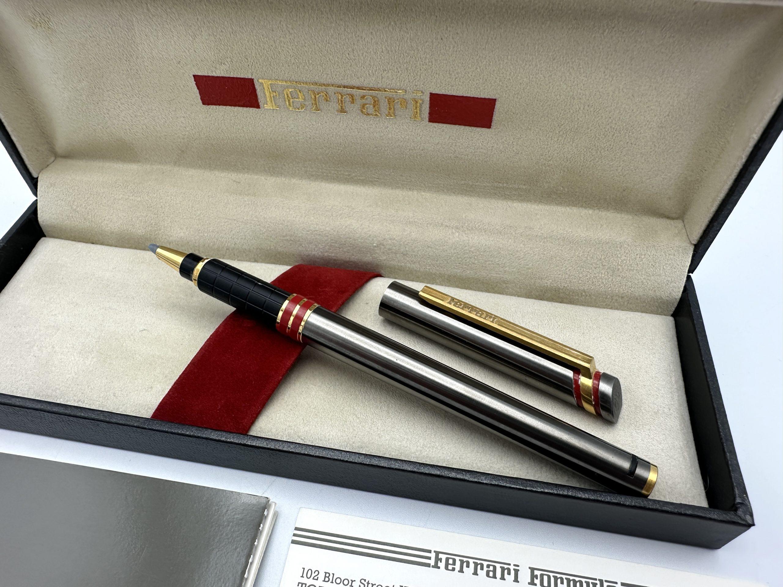 Ferrari Formula Grey Roller Pen, Ballpoint in Box – Cartier Series