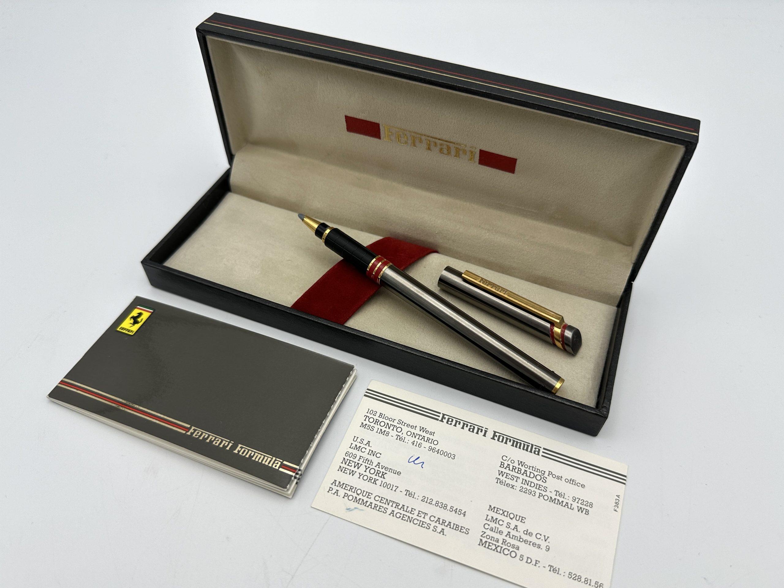 Ferrari Formula Grey Roller Pen, Ballpoint in Box – Cartier Series