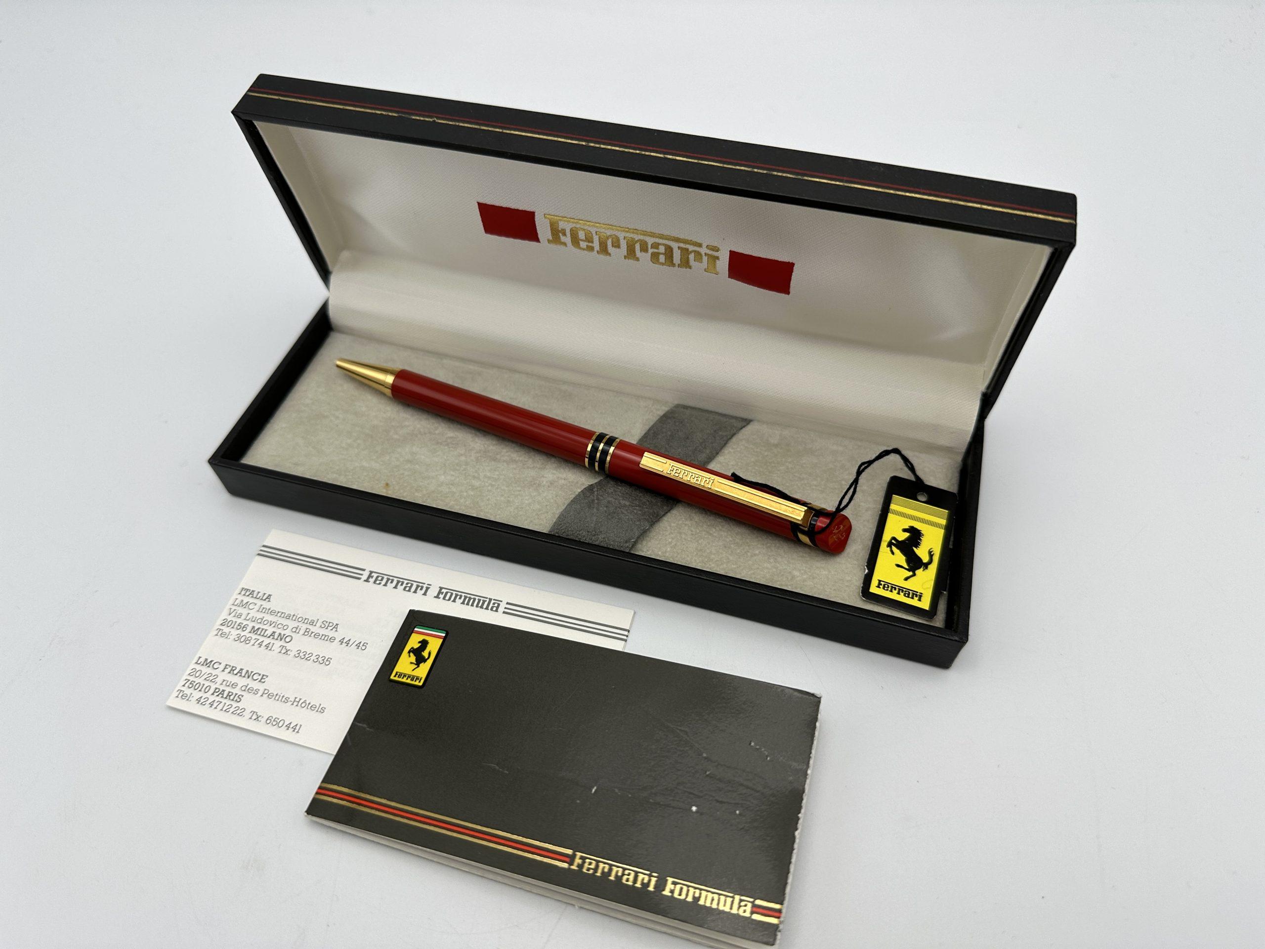 Ferrari Formula Red Ballpoint Pen in Box – Cartier Series