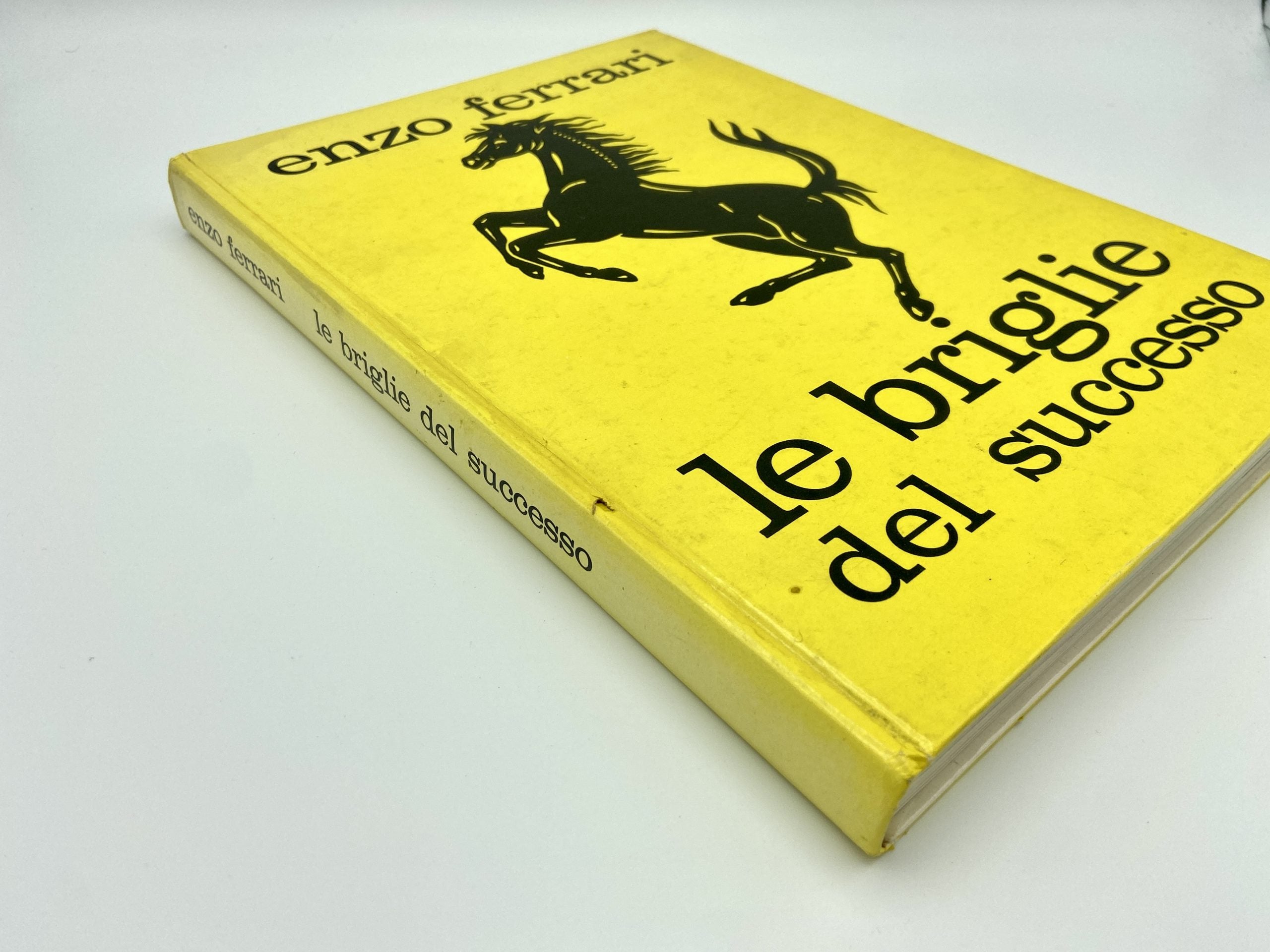 Le Briglie Del Successo by Enzo Ferrari – 1970’s Edition Book - Italian