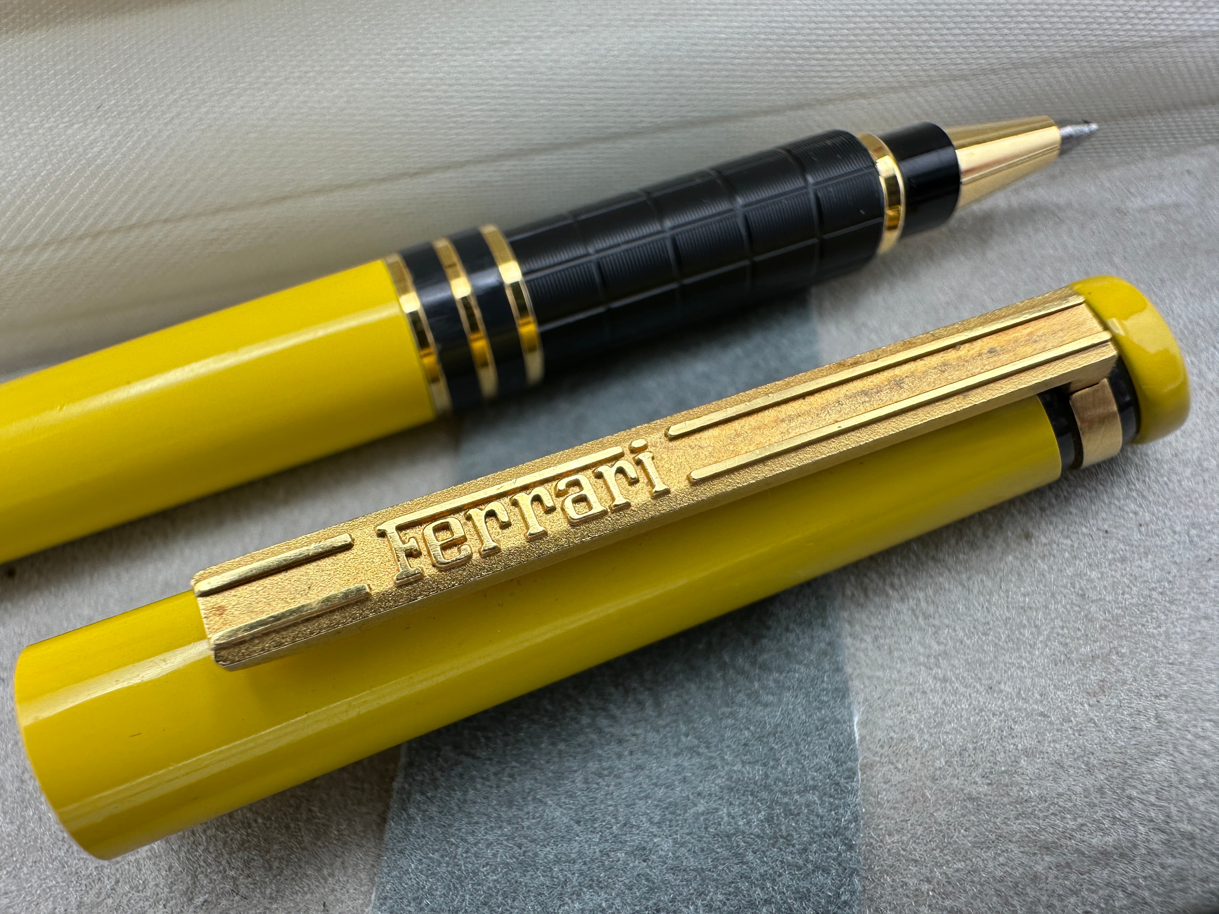 Ferrari Formula Yellow Roller Pen, Ballpoint in Box – Cartier Series