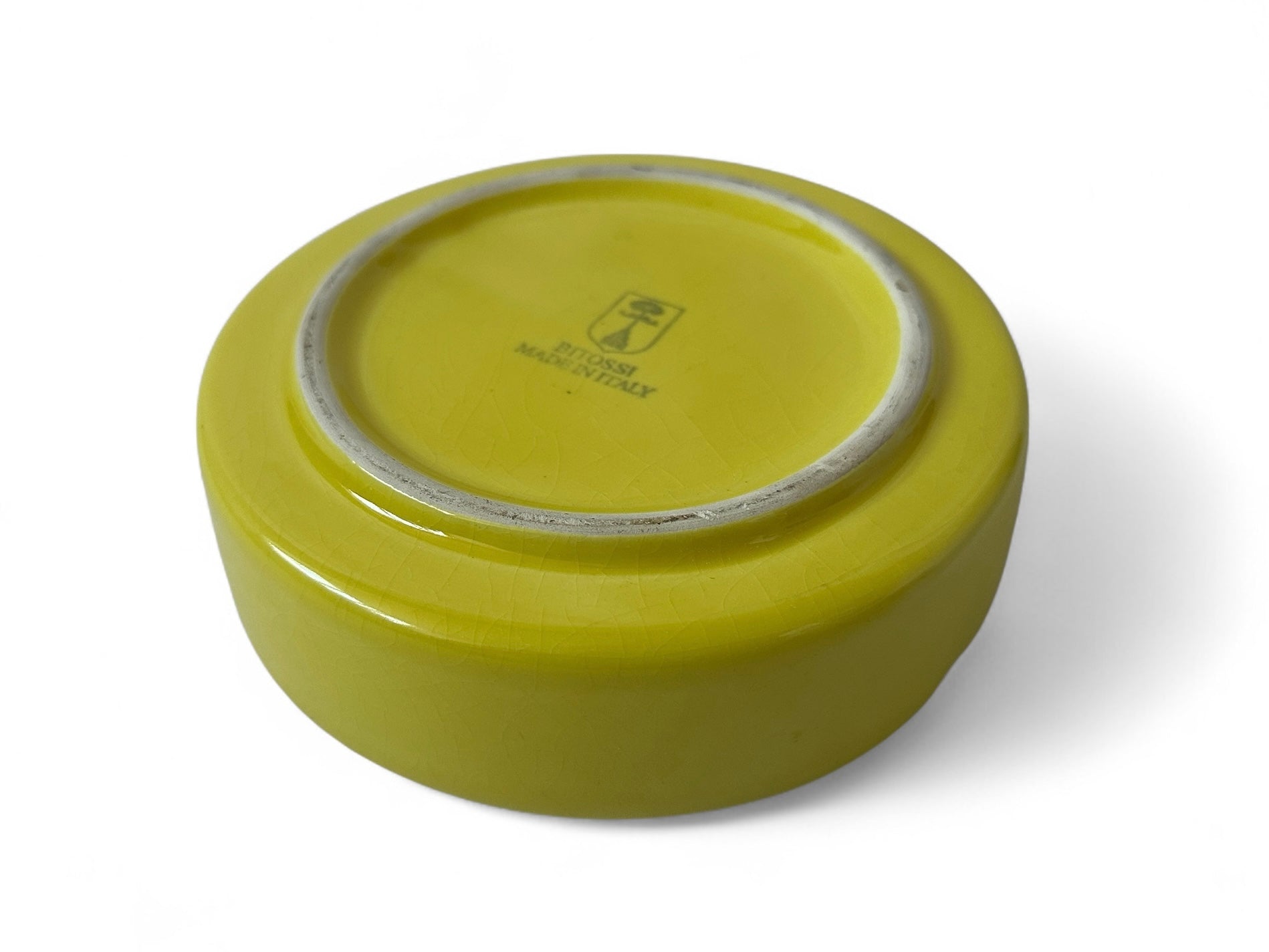Ferrari Classic Ceramic Ashtray By Bitossi Italy - Official Accessory