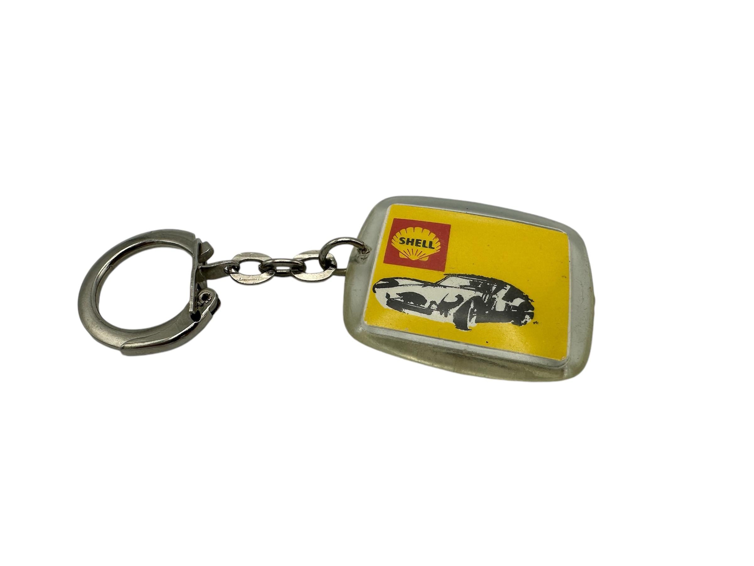 Ferrari 250 GTO Classic Shell Keychain - Shell Que J'aime - 1960's