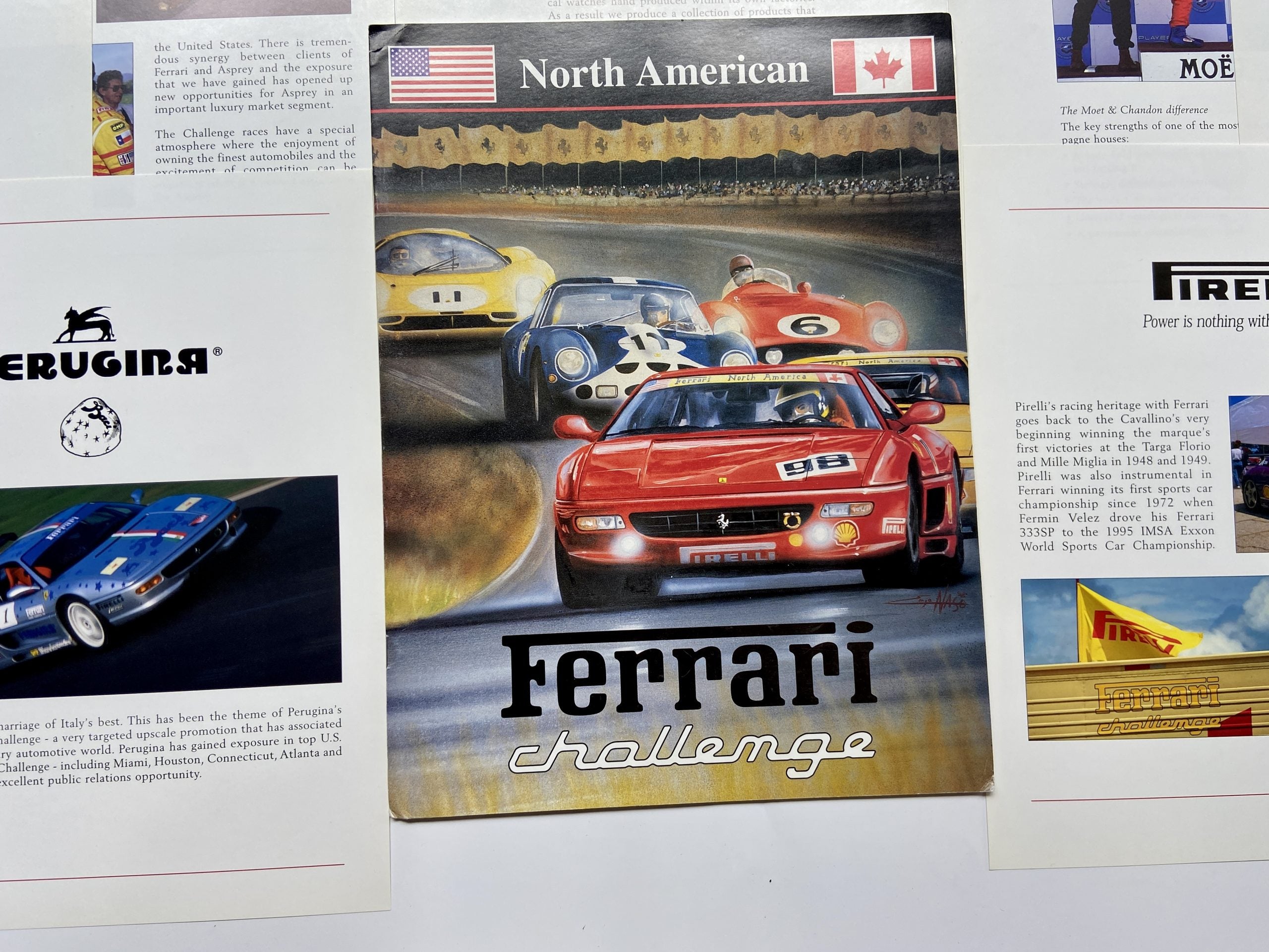 Ferrari F355 Challenge North American Racing Brochure – Press Folder