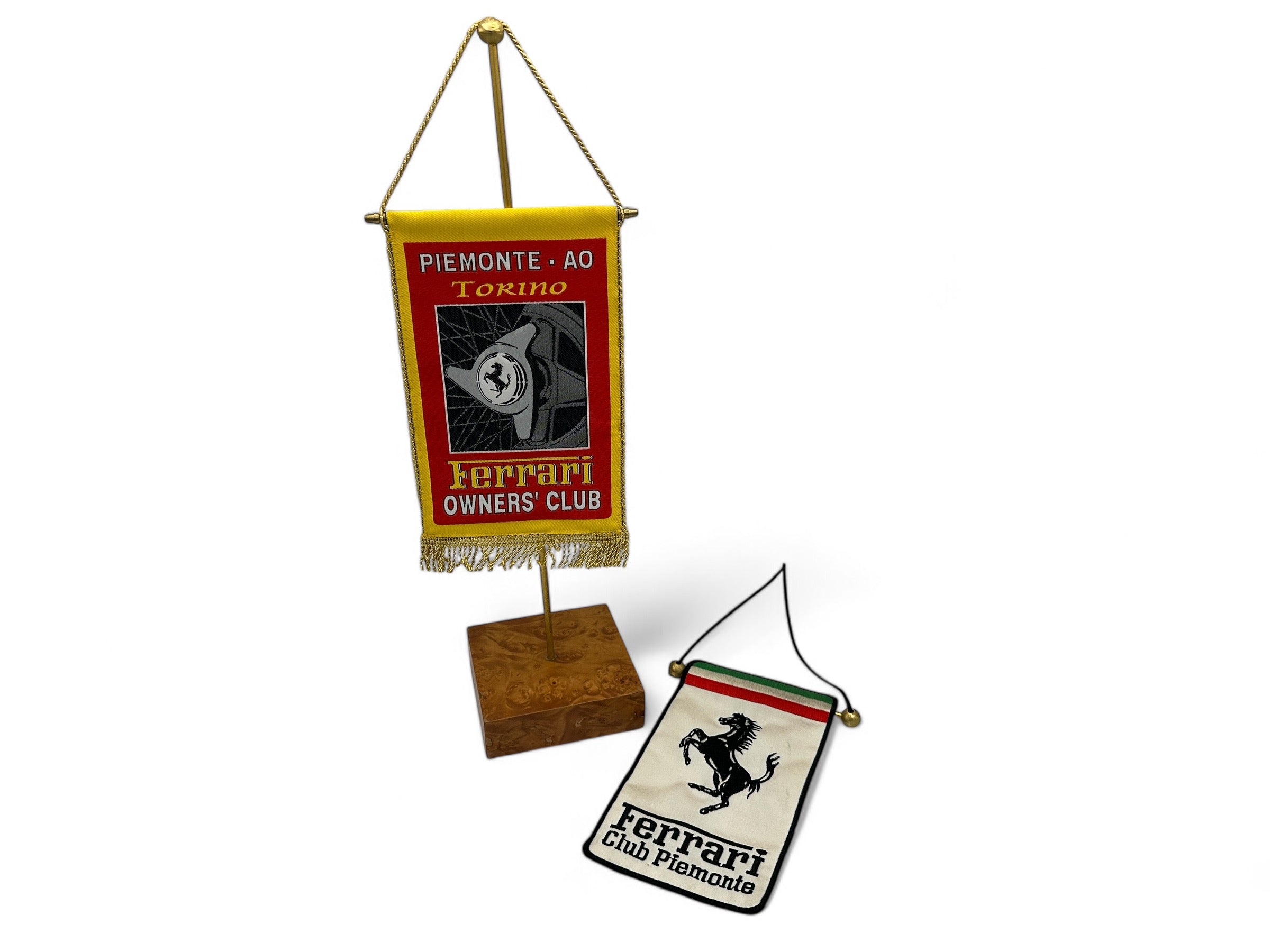 Ferrari Club of Italy Desk Flag, Table Banner