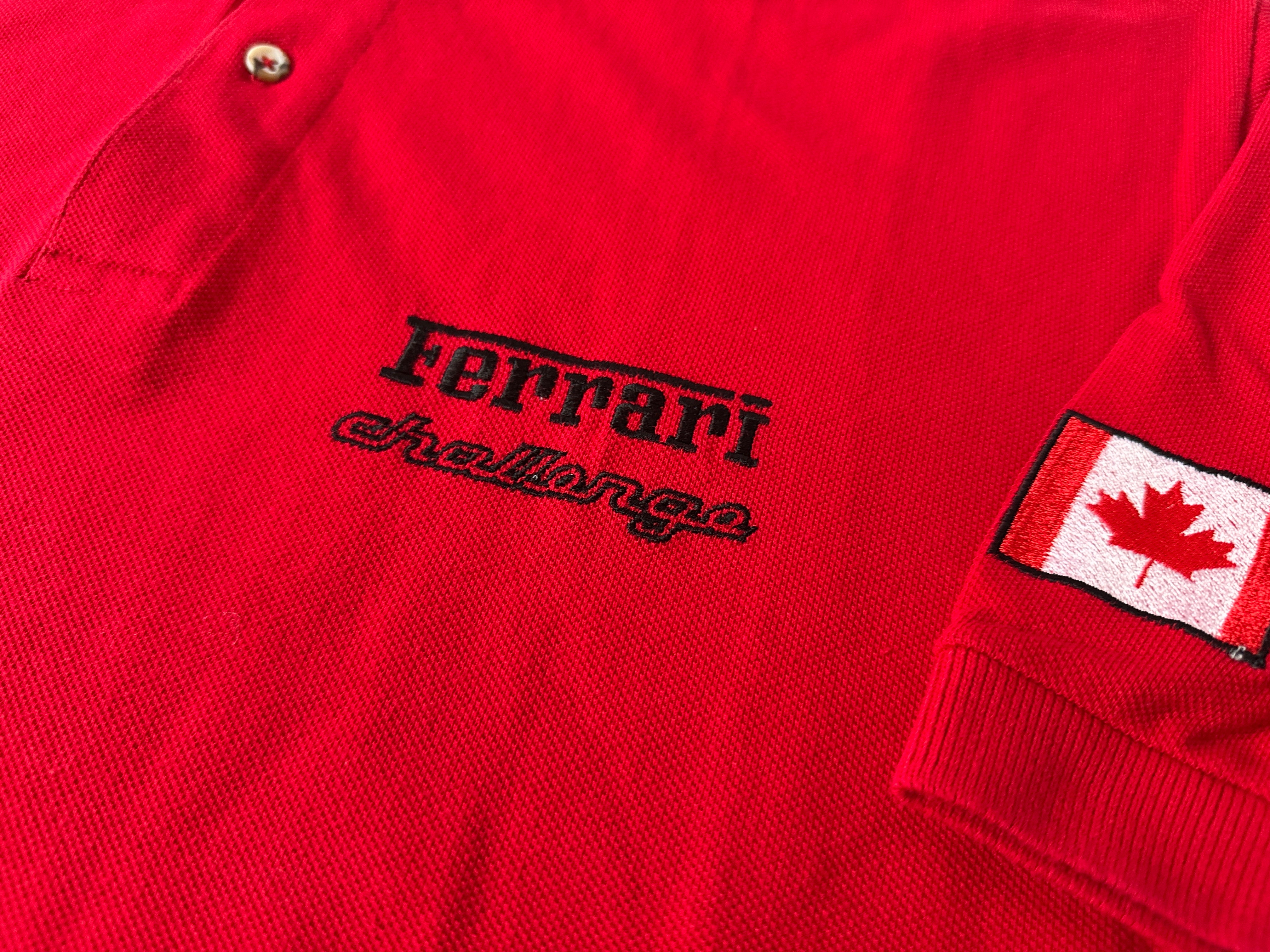 Ferrari 348 355 Challenge Polo Shirt - Racing Team Accessory