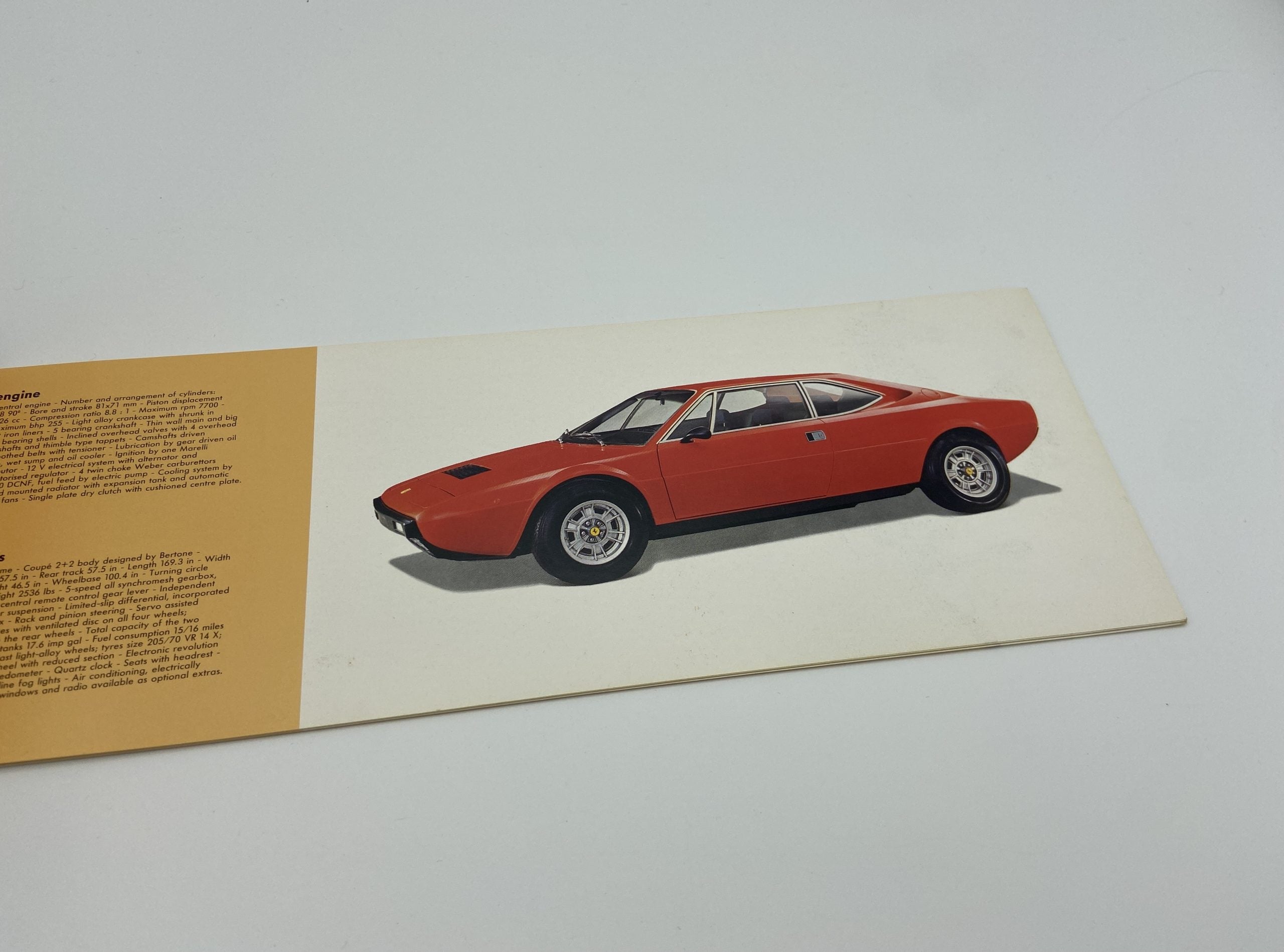 Ferrari Produzione 1977 Production Range Sales Brochure #146/77 - 1977