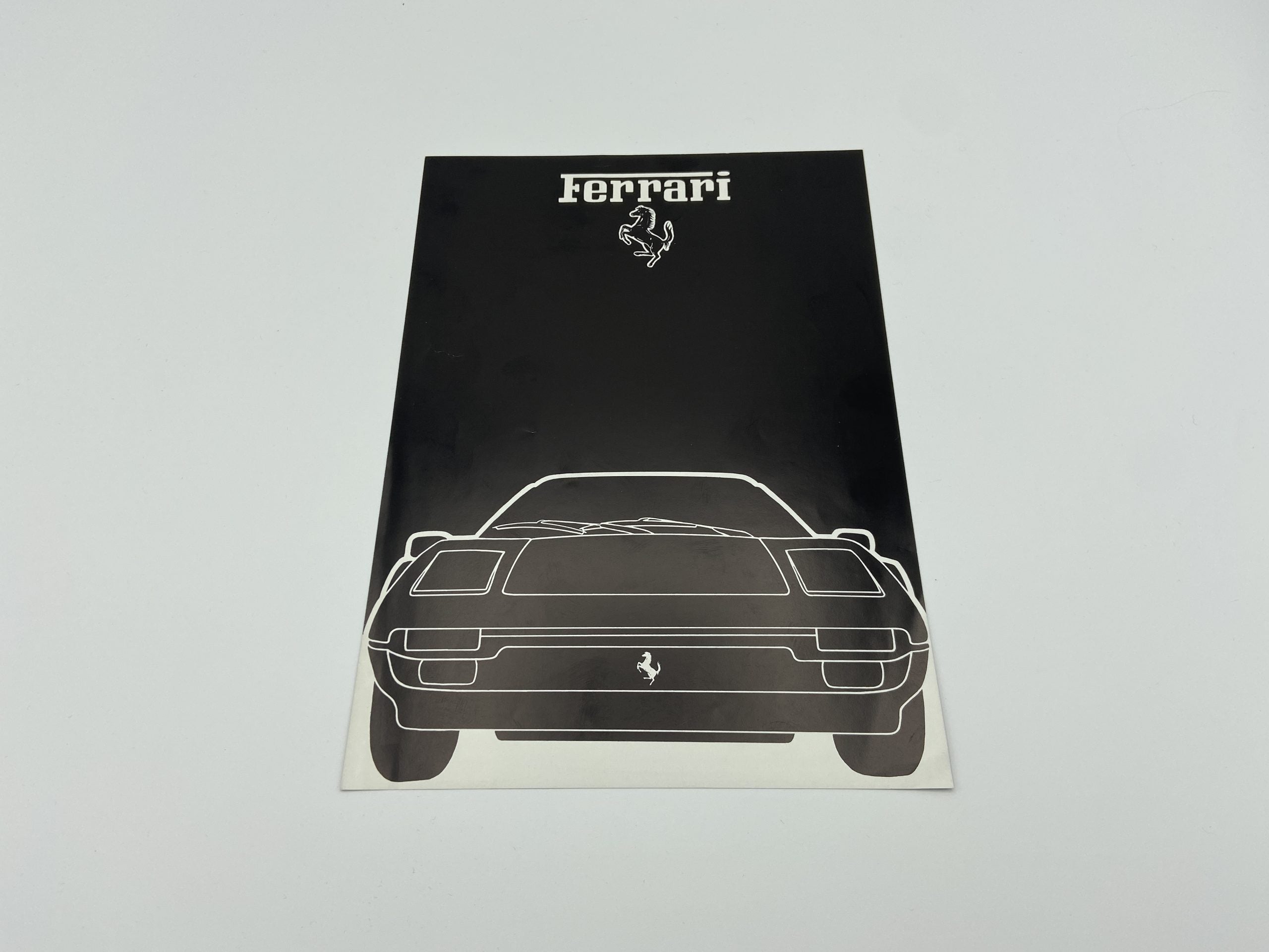 Ferrari 308 GTS/GTB, Mondial, 400i, 512 BBi Pricelist 1983 - German