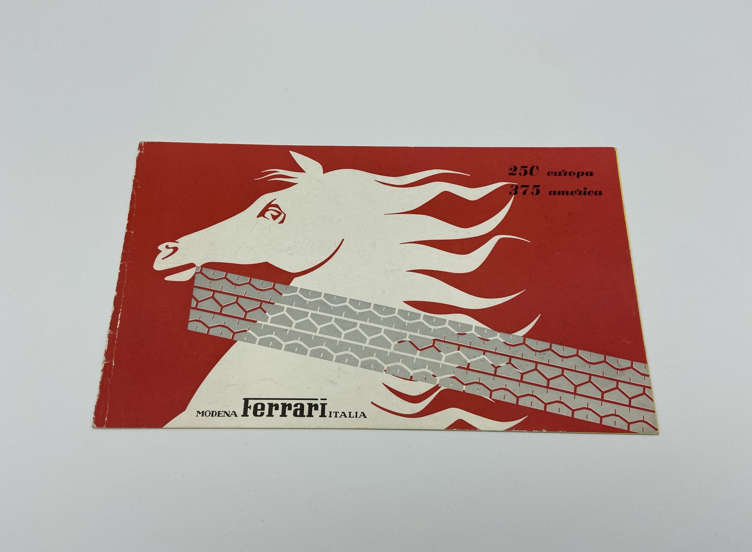 Ferrari 250 Europa, 375 America Sales Brochure - English