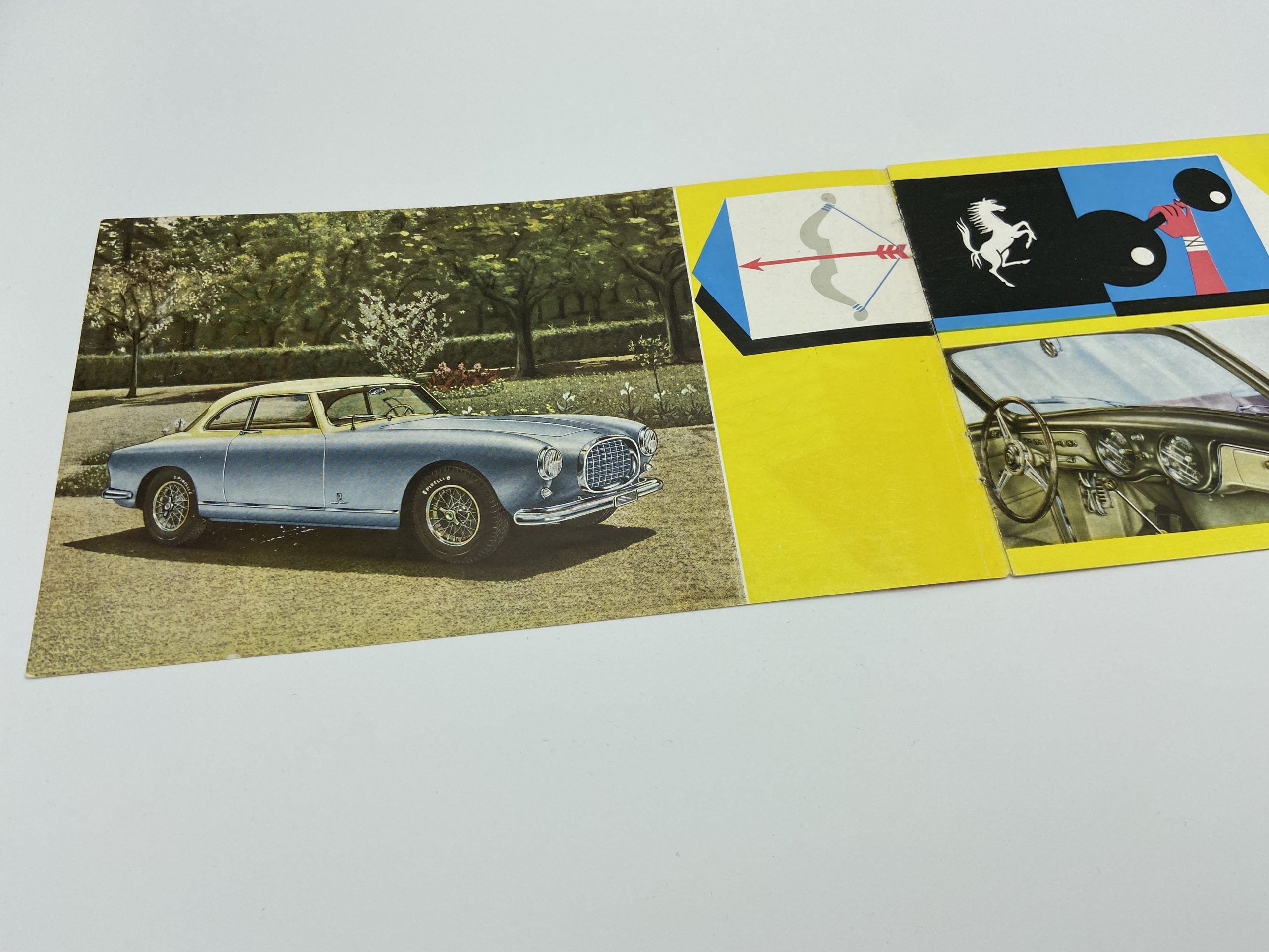 Ferrari 250 Europa, 375 America Sales Brochure - English