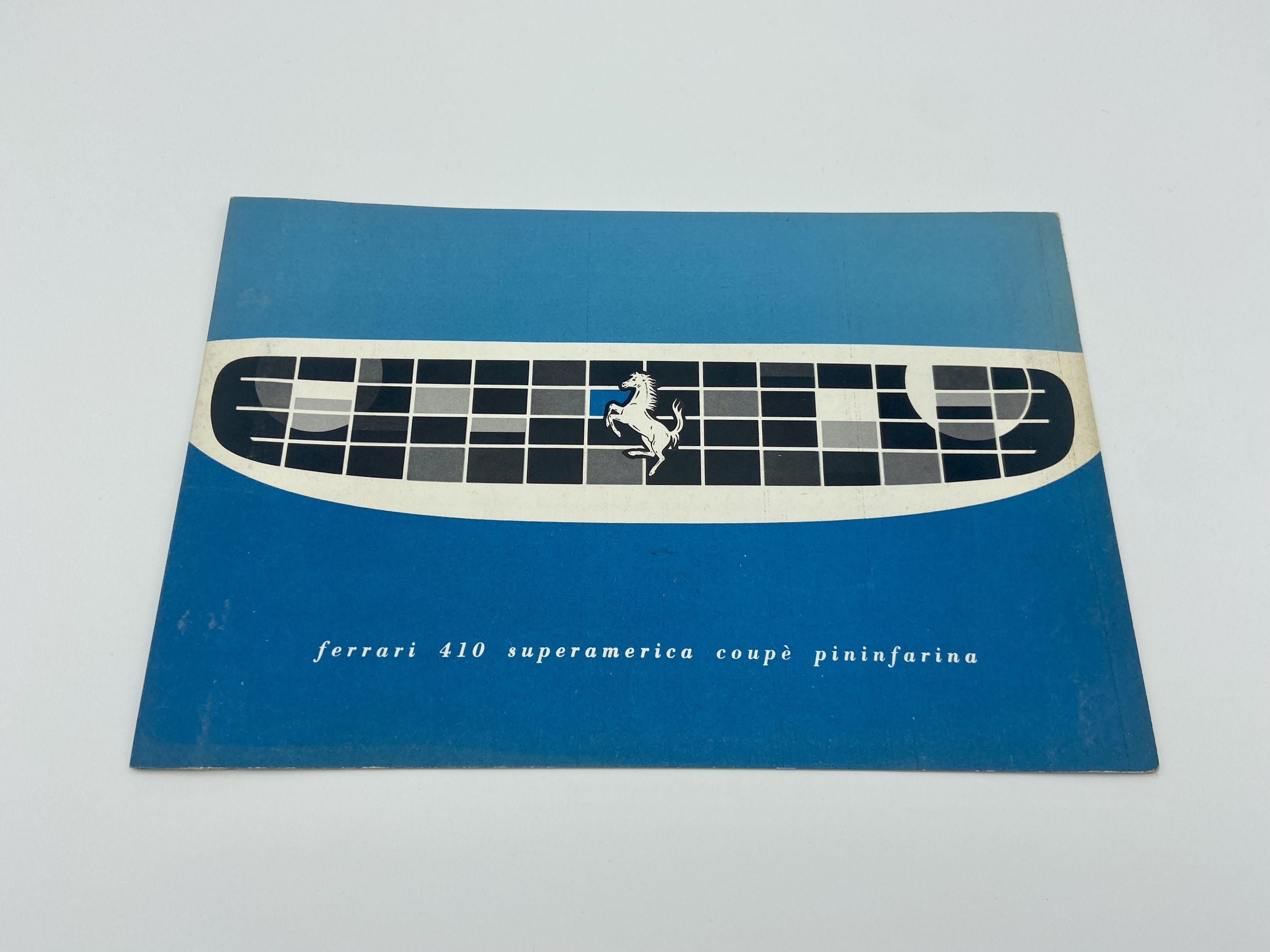 Ferrari 410 Superamerica Coupe Pininfarina Sales Brochure - English