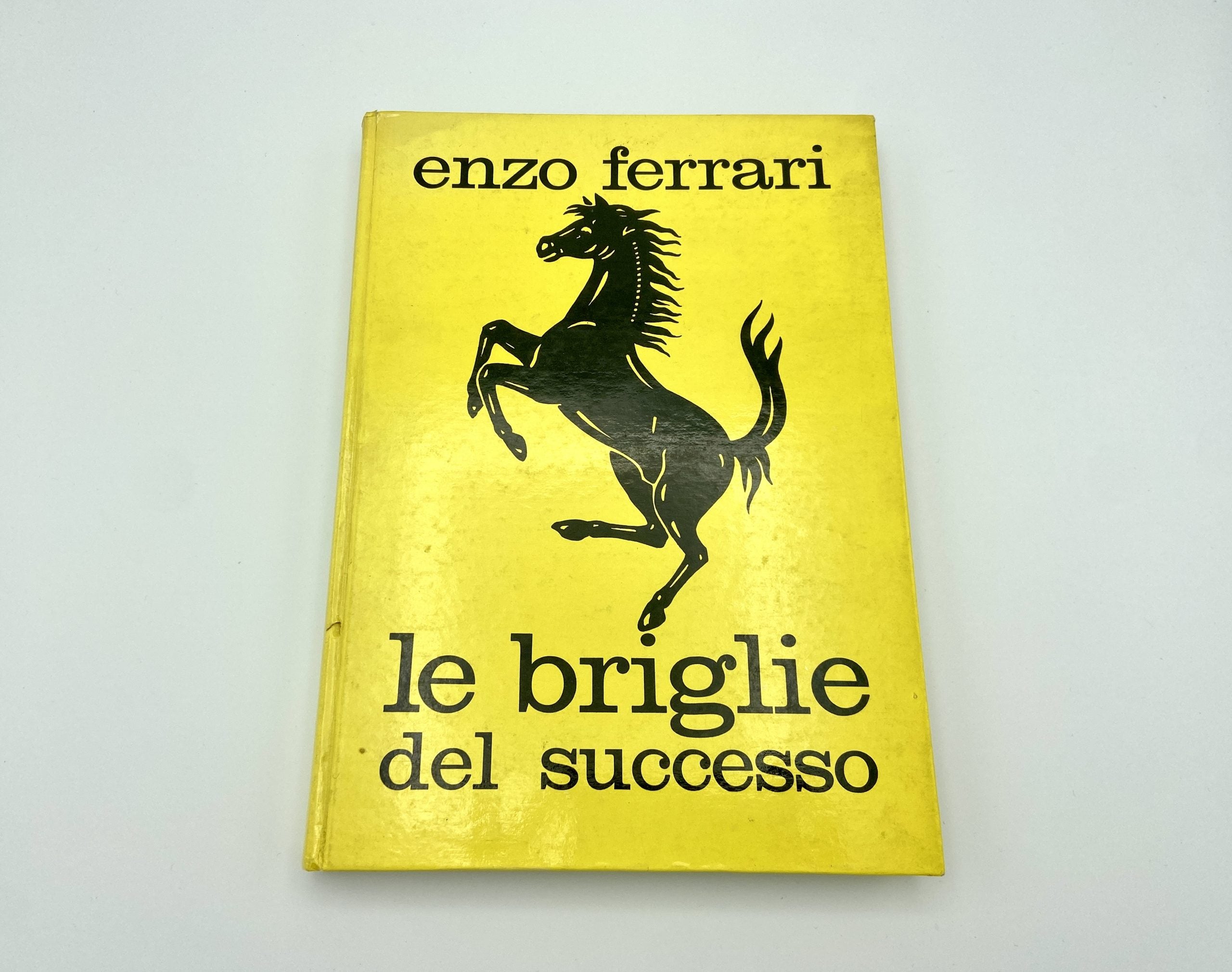 Le Briglie Del Successo by Enzo Ferrari – 1970’s Edition Book - Italian