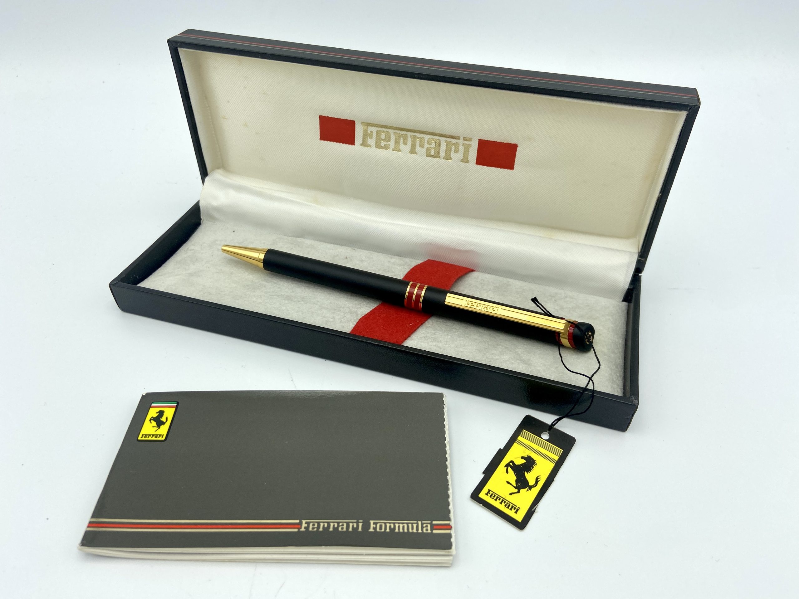 Ferrari Formula Black Ballpoint Pen in Box – Cartier Series - Baroli ...